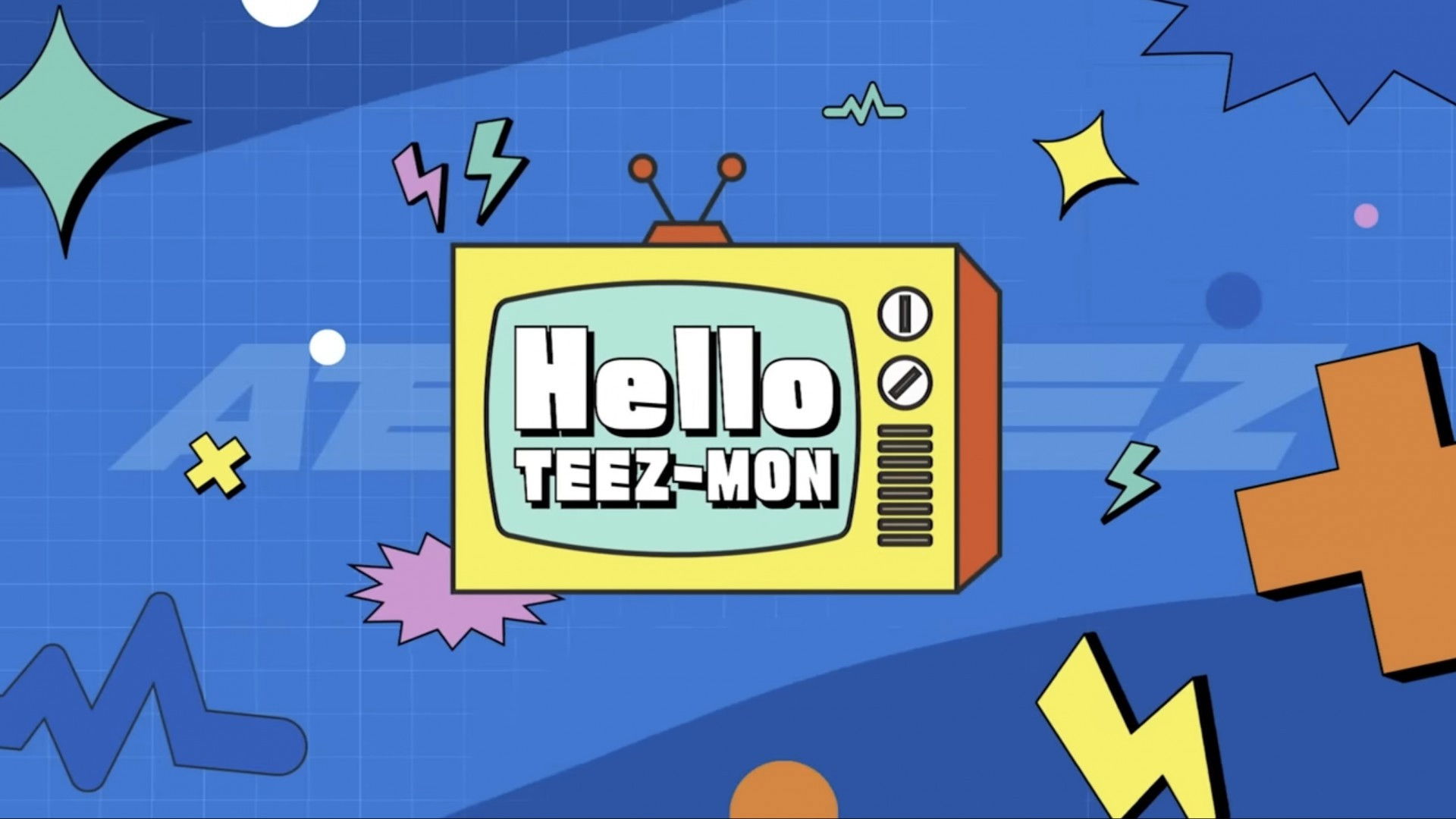 Backdrop for ATEEZ: Hello TEEZ-MON