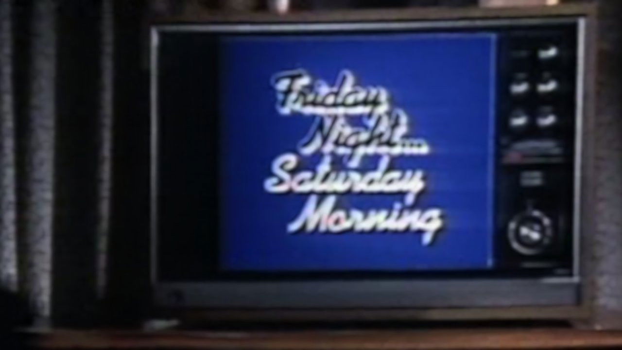 Backdrop for Friday Night, Saturday Morning