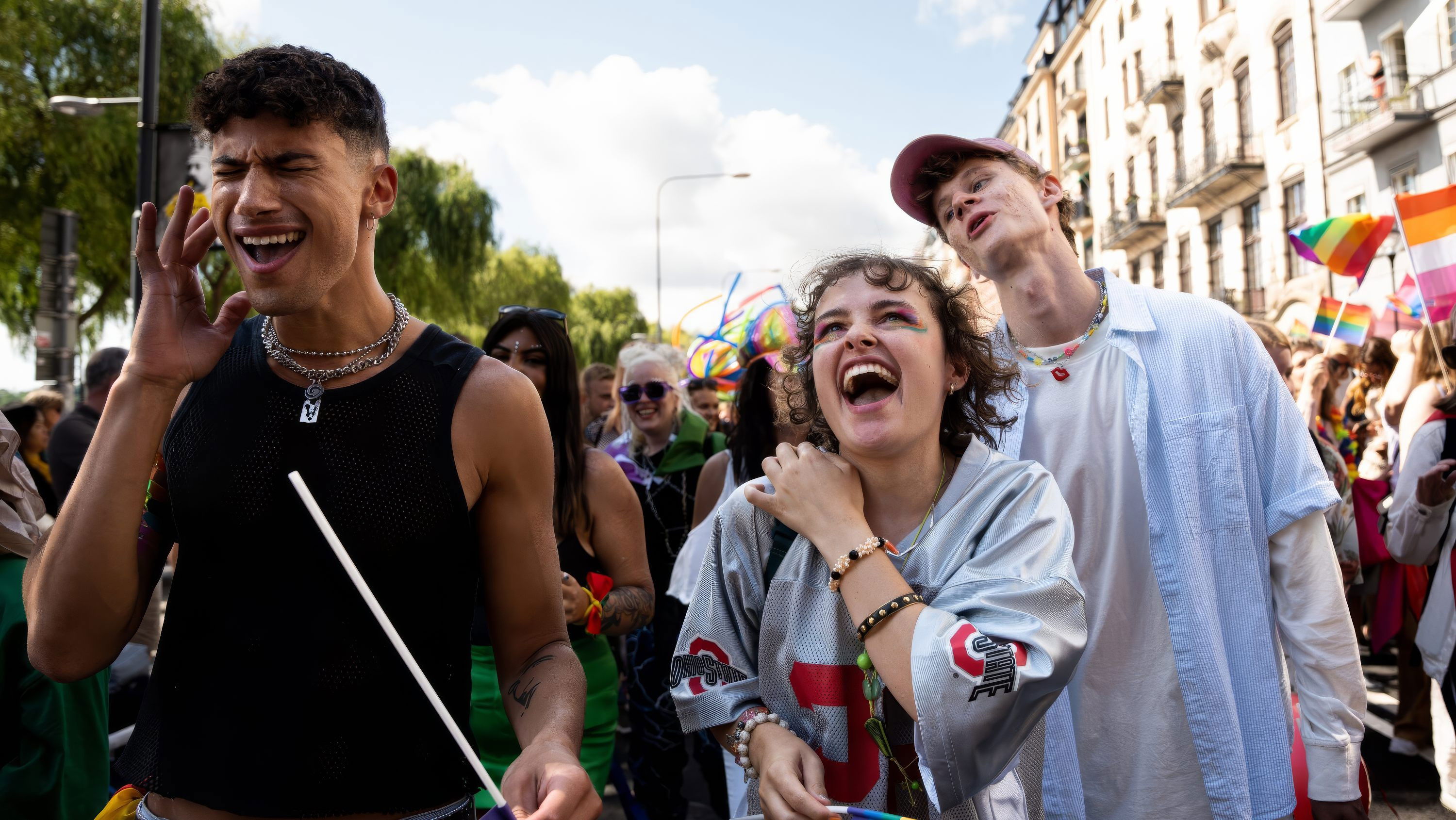 Backdrop for Happy Jävla Pride