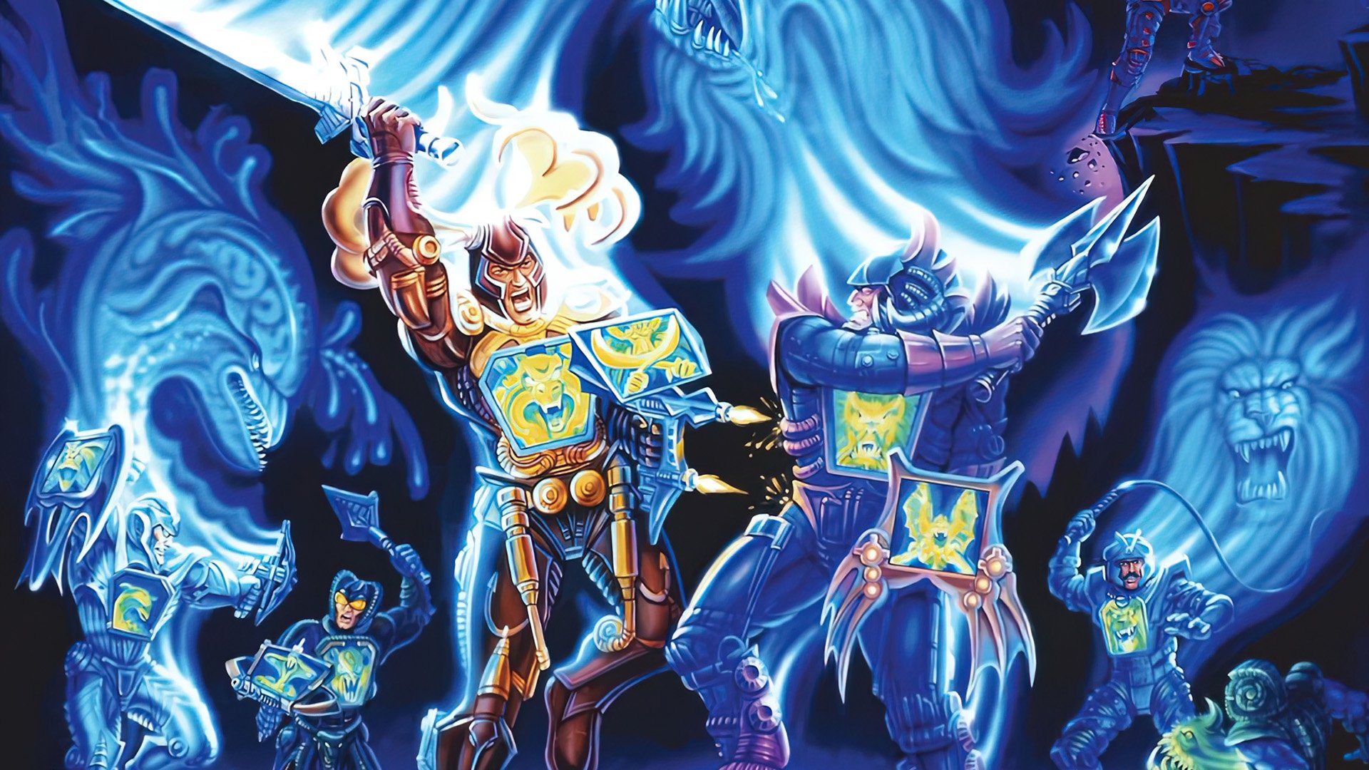 Backdrop for Visionaries: Knights of the Magical Light