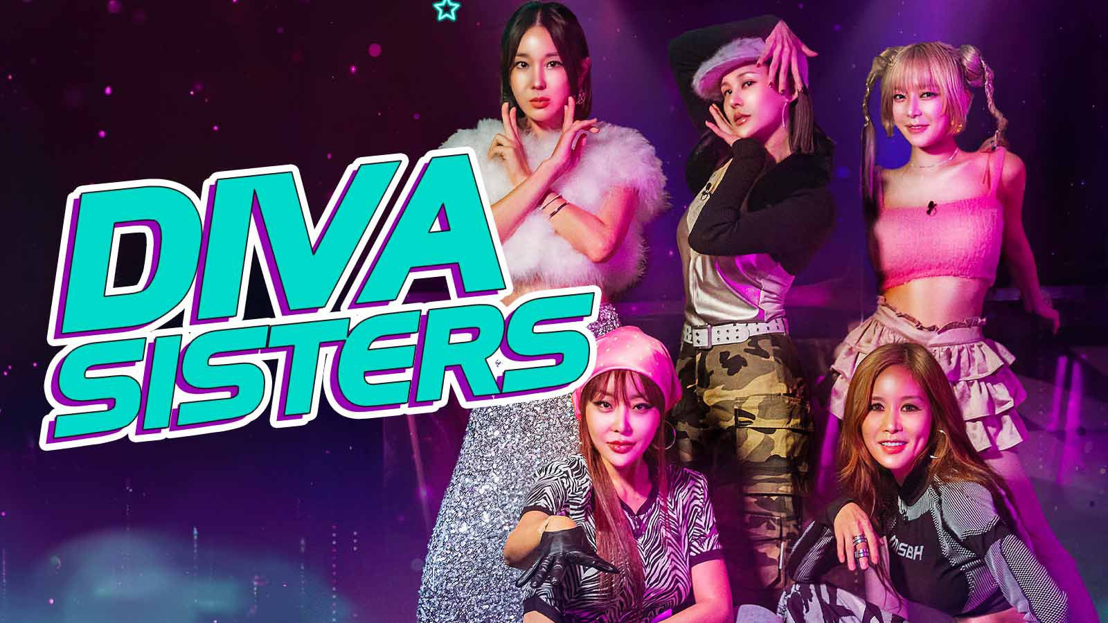 Backdrop for Diva Sisters