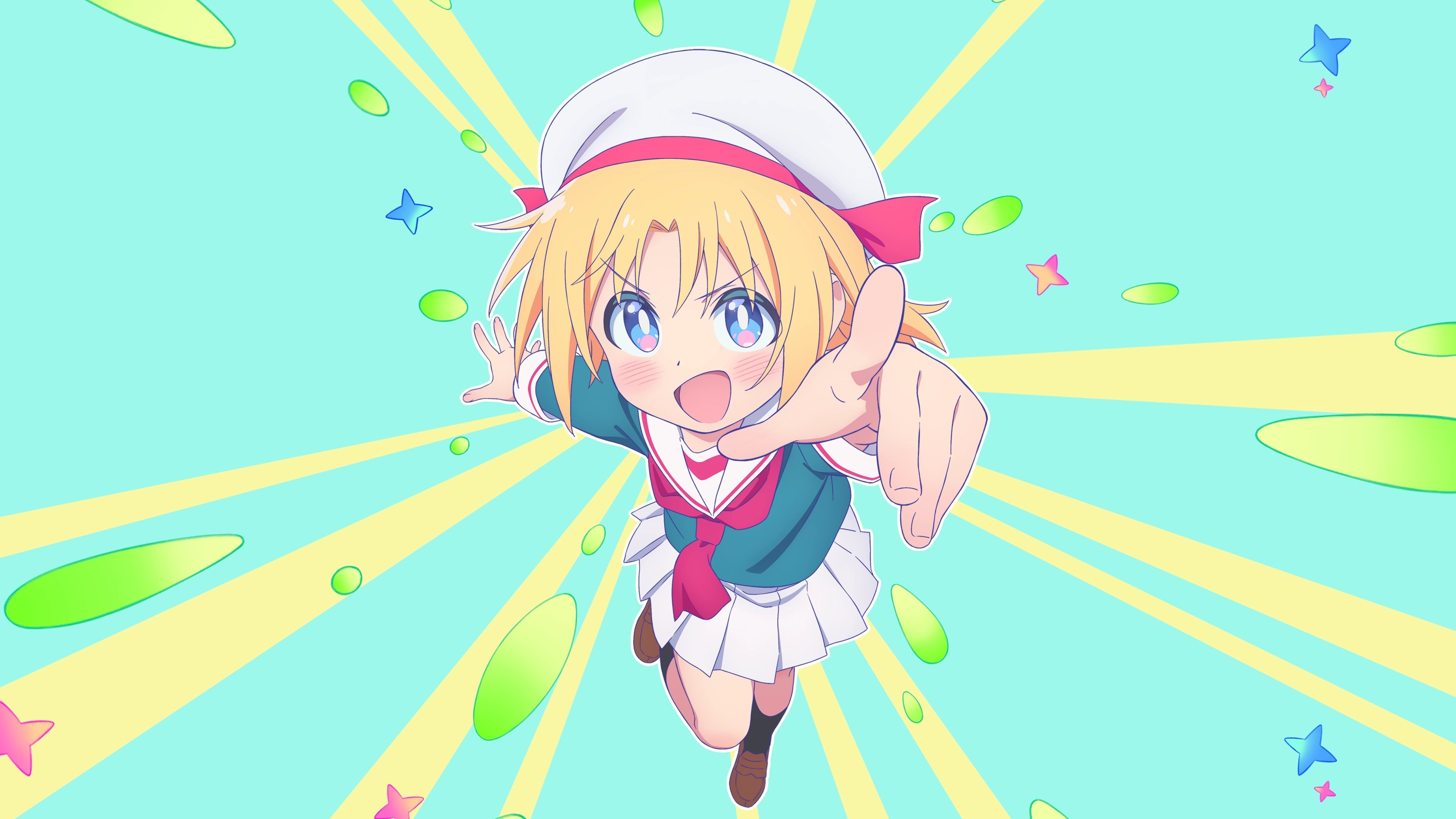 Backdrop for Cultural Exchange with a Game Centre Girl