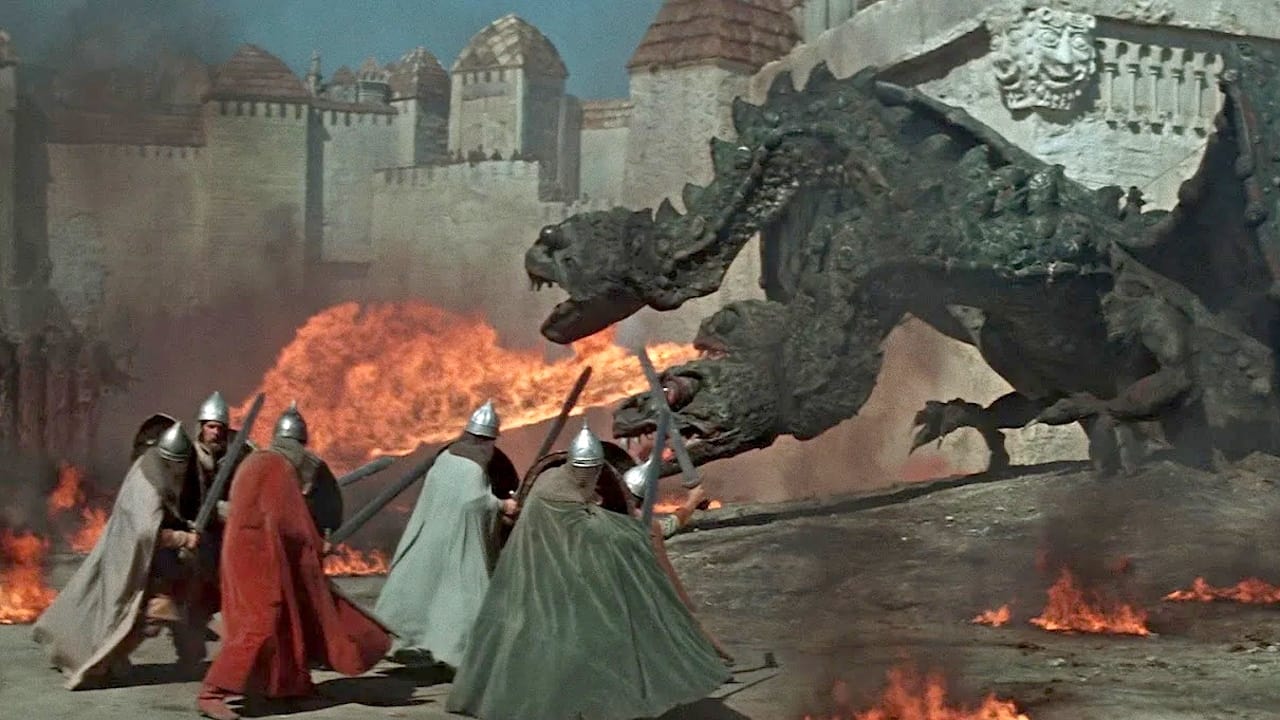 Backdrop for The Sword and the Dragon