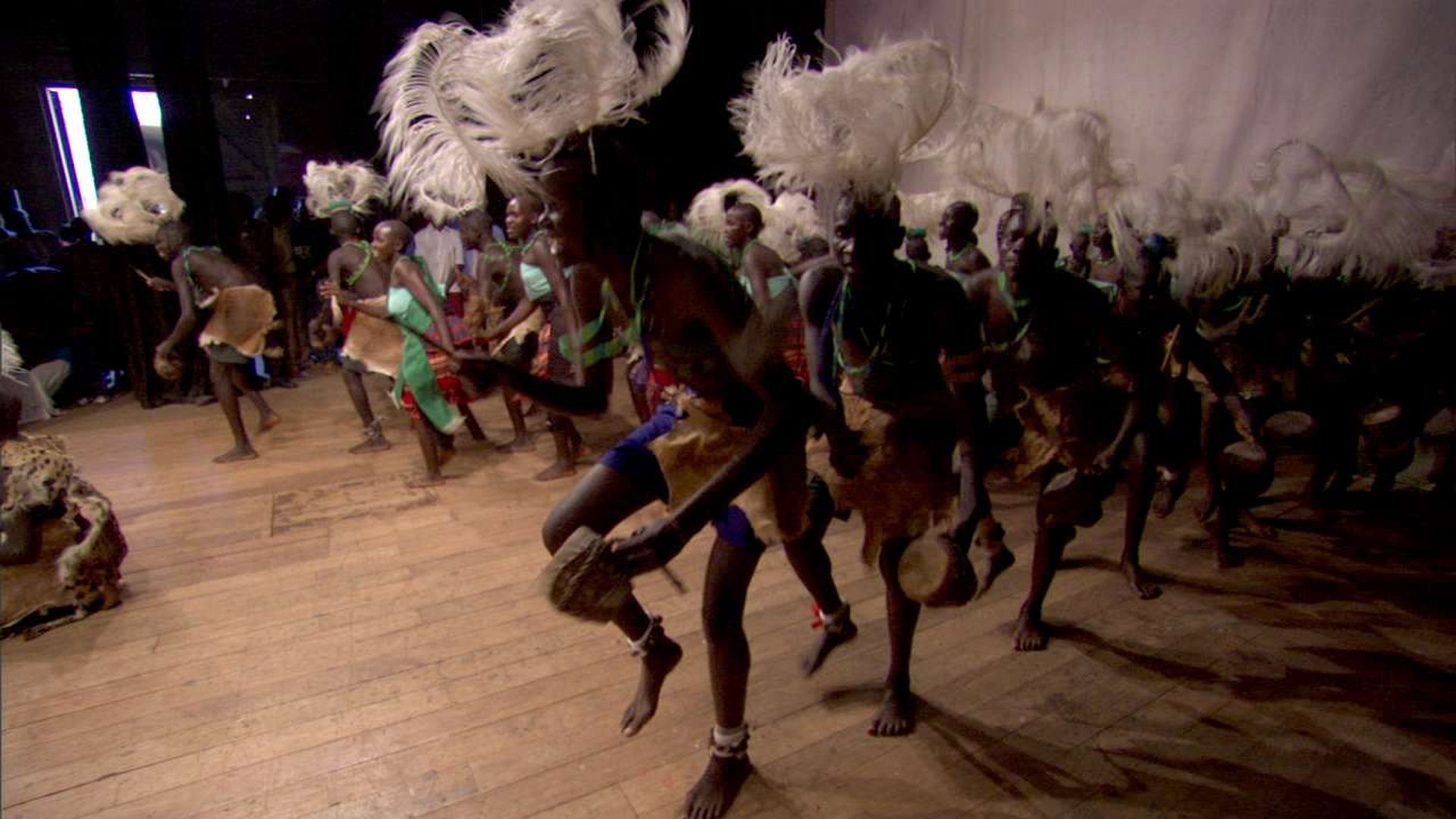 Backdrop for War Dance