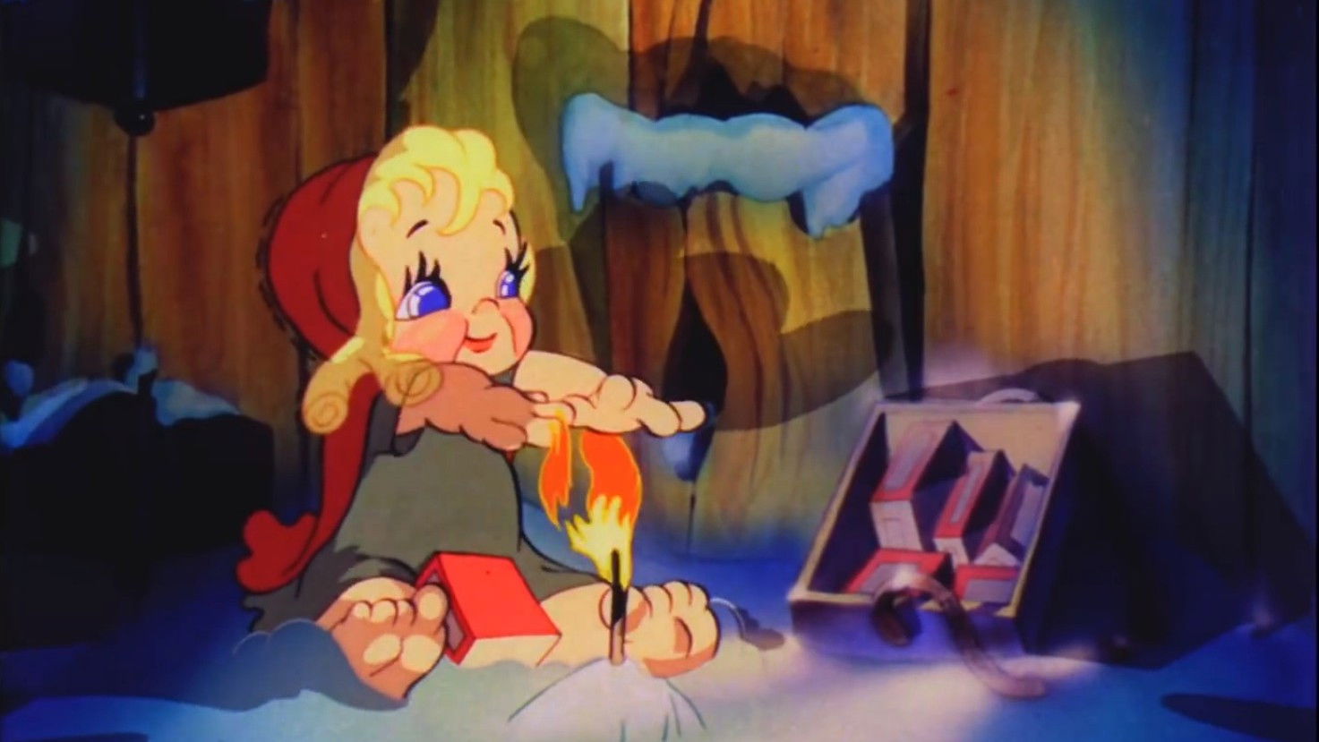 Backdrop for The Little Match Girl