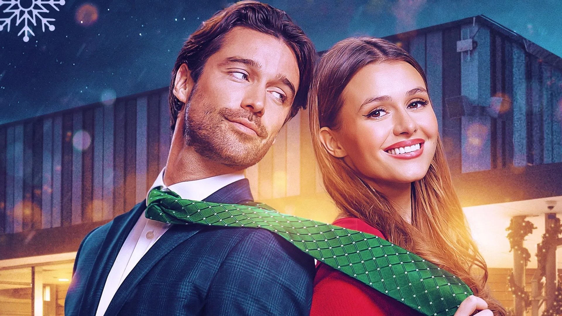 Backdrop for Christmas with the Knightlys