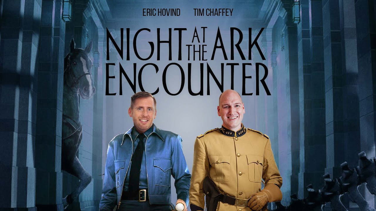 Backdrop for Night at the Ark Encounter