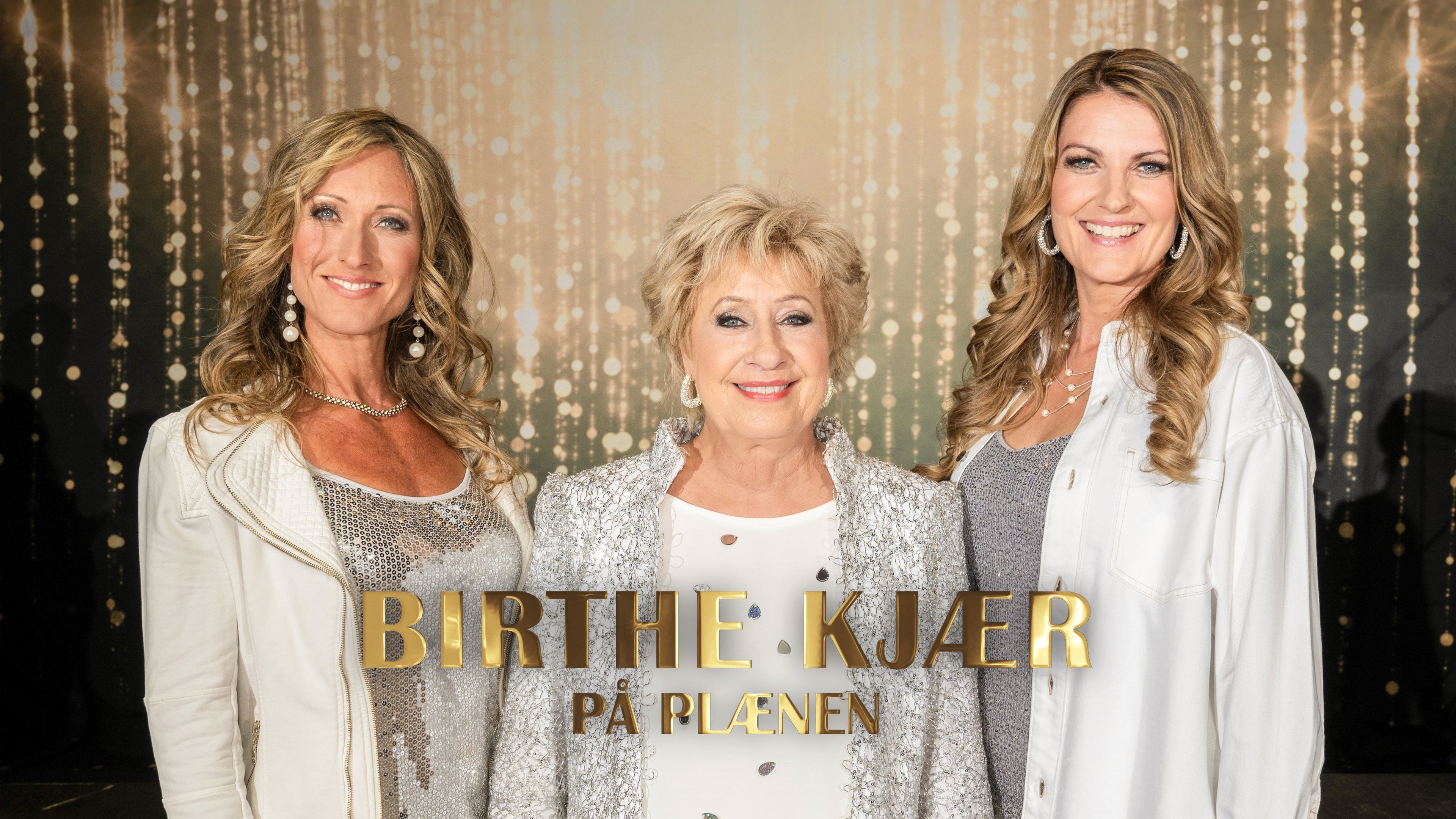 Backdrop for Birthe Kjær på Plænen