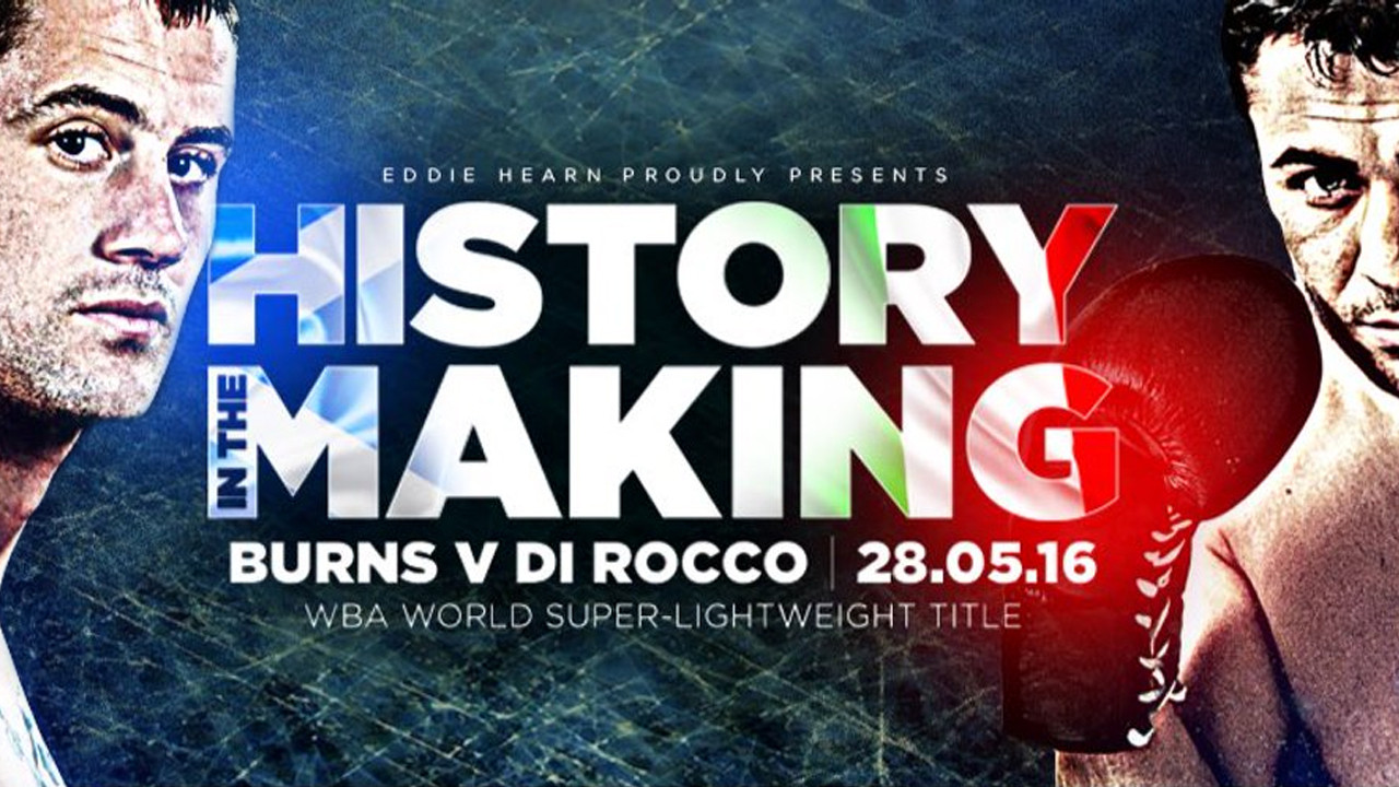 Backdrop for Ricky Burns vs. Michele Di Rocco