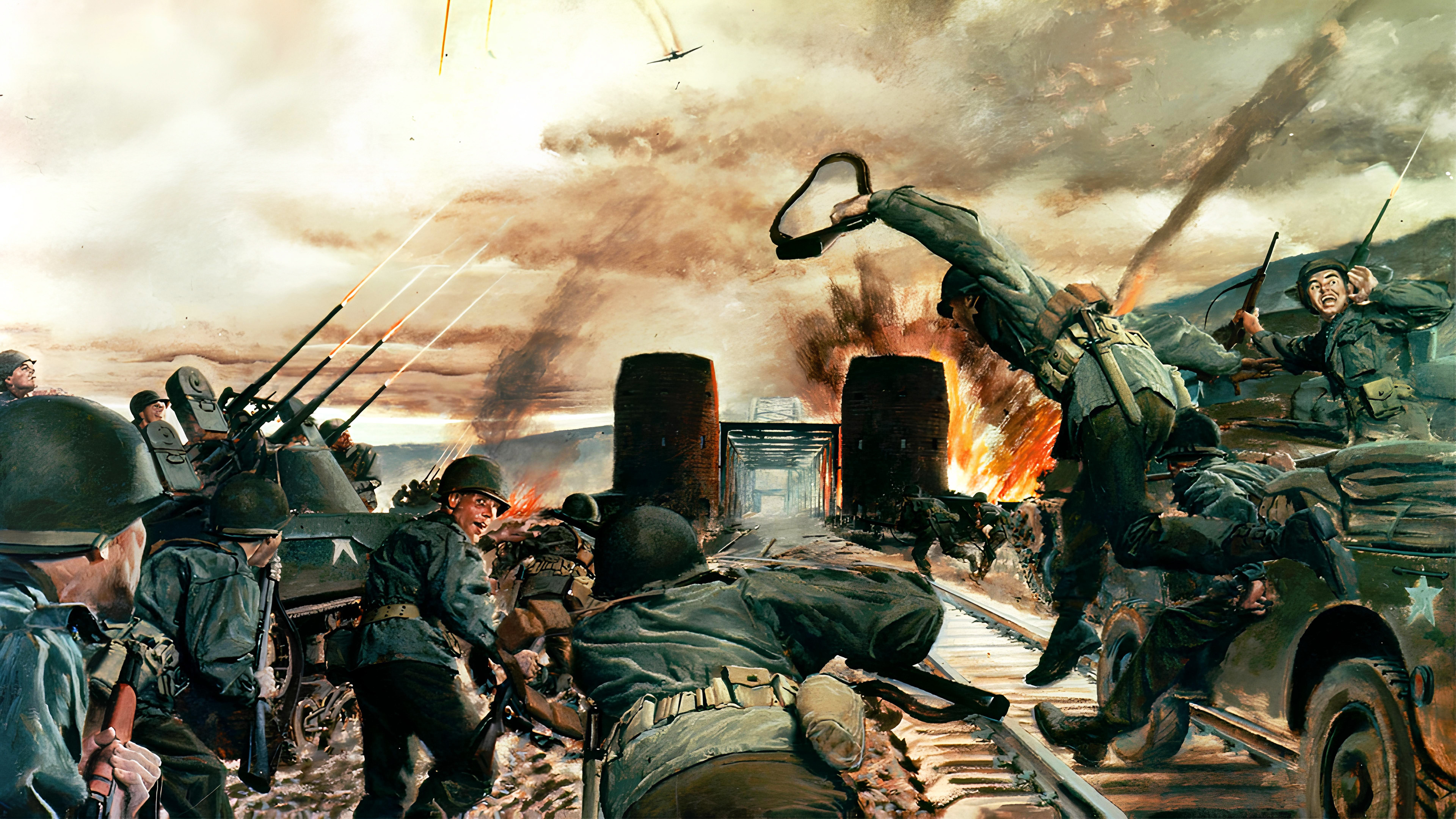 Backdrop for The Bridge at Remagen