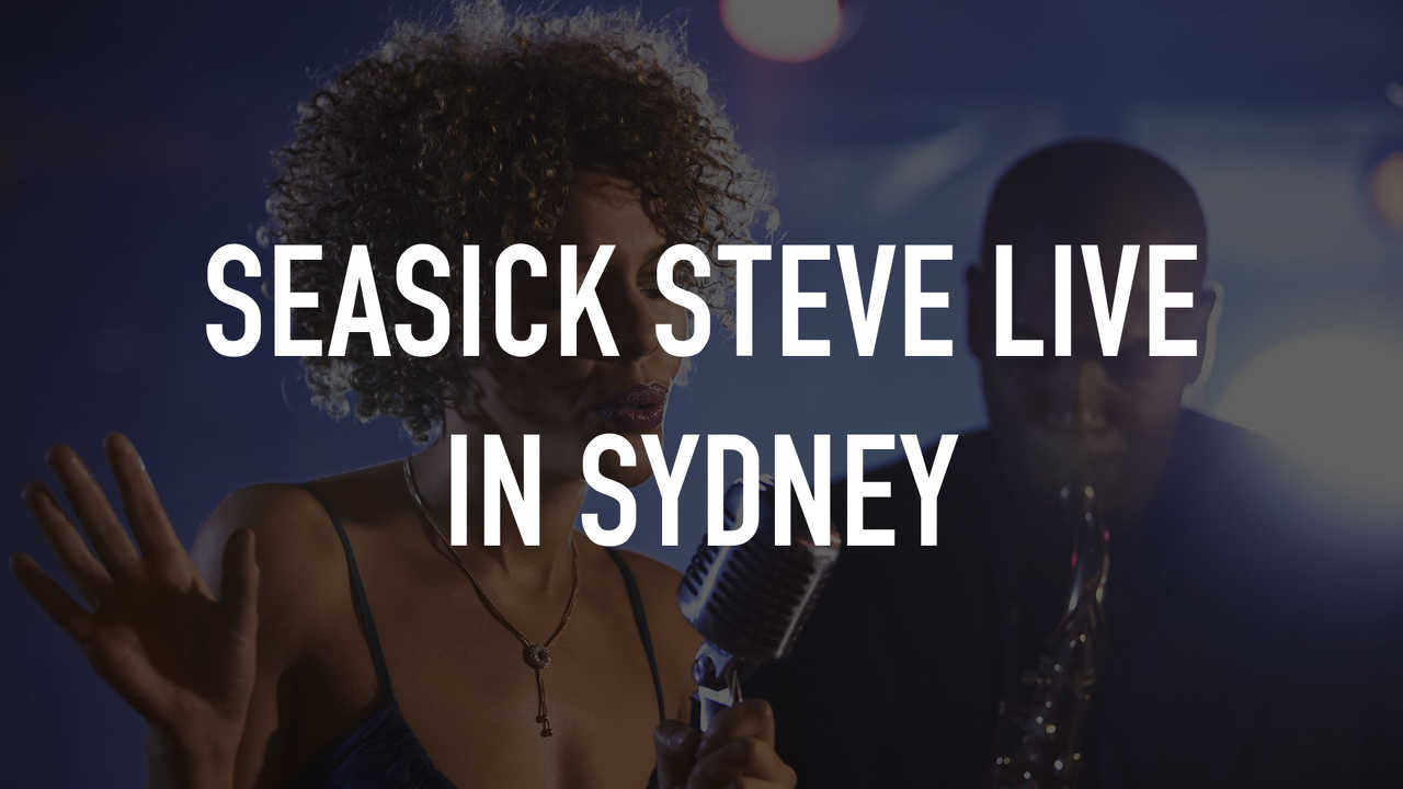 Backdrop for Seasick Steve : Live in Sydney