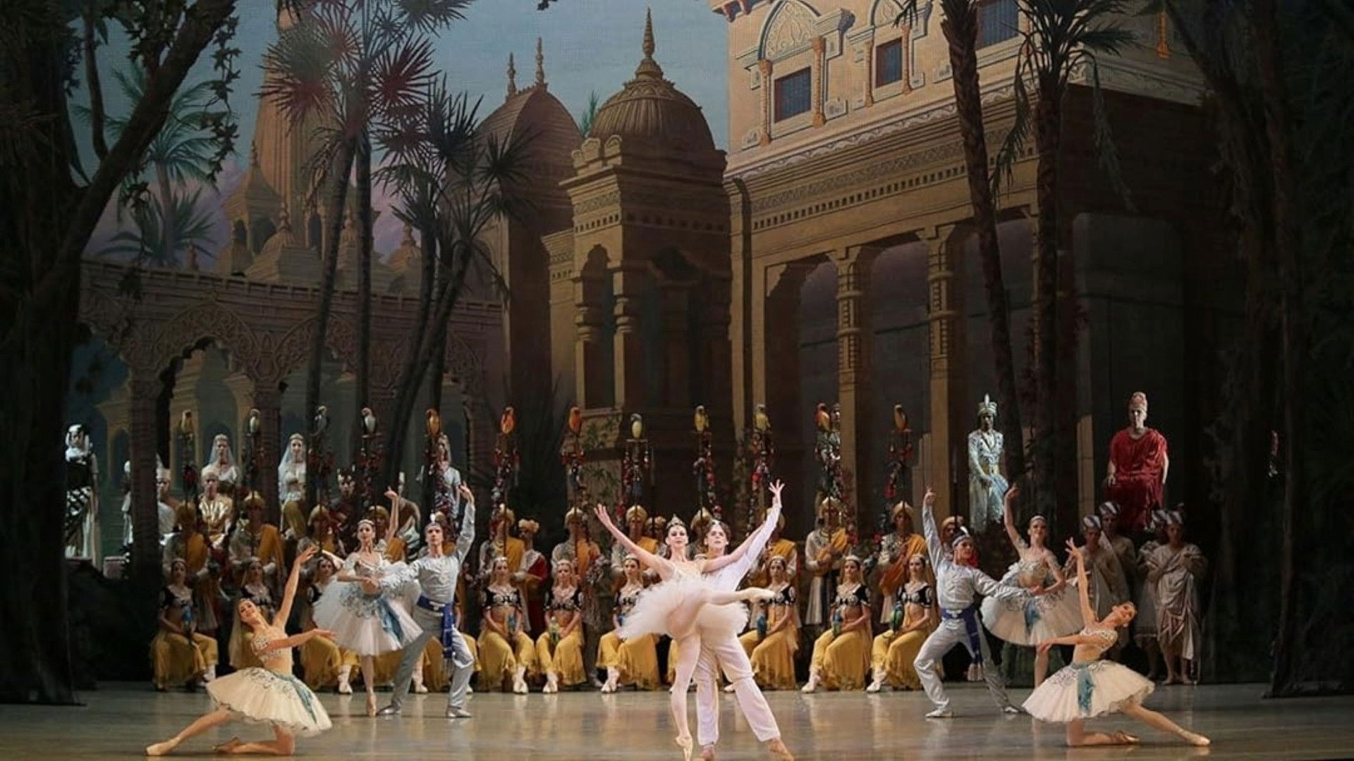 Backdrop for La Bayadère