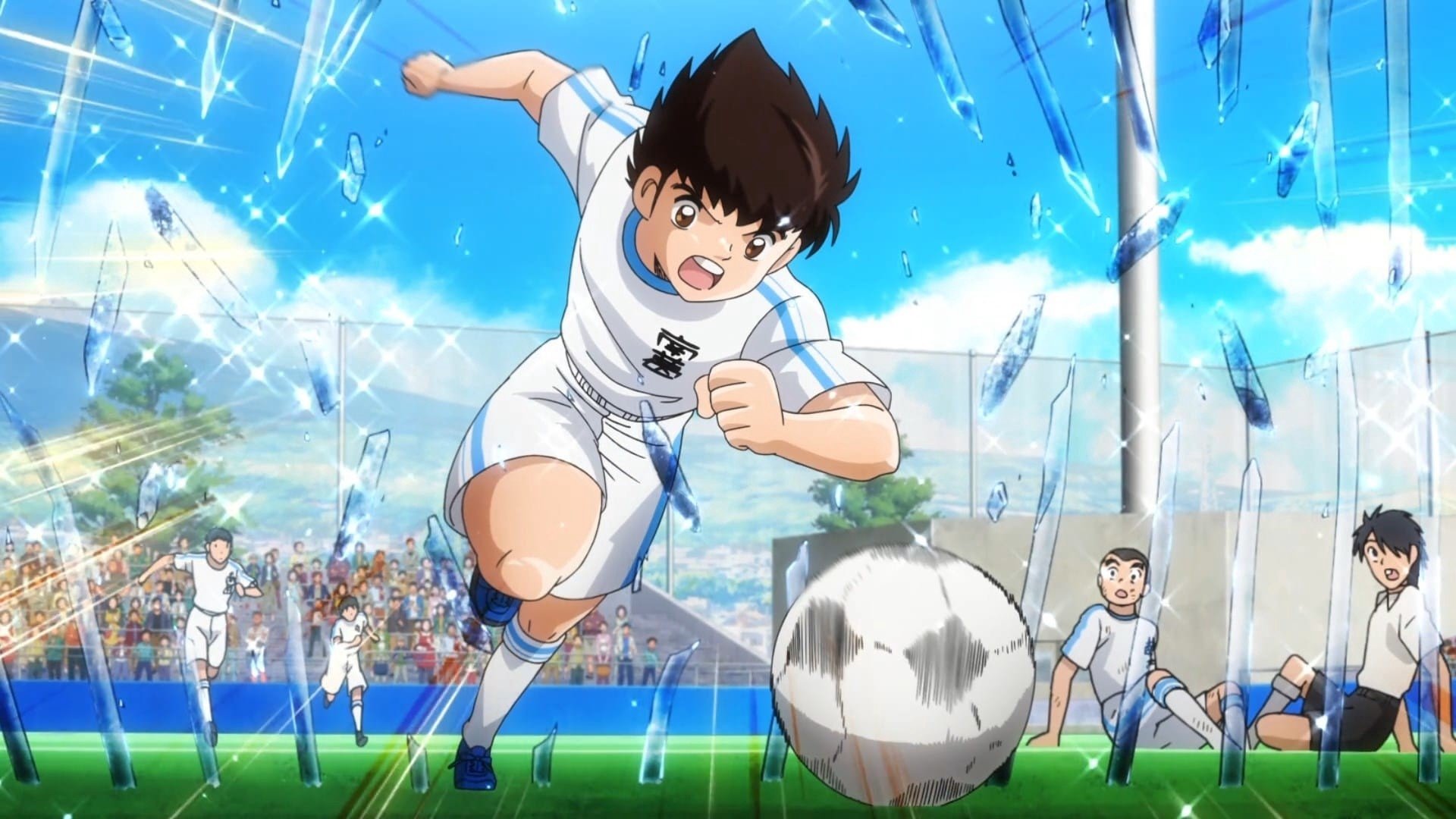 Backdrop for Captain Tsubasa