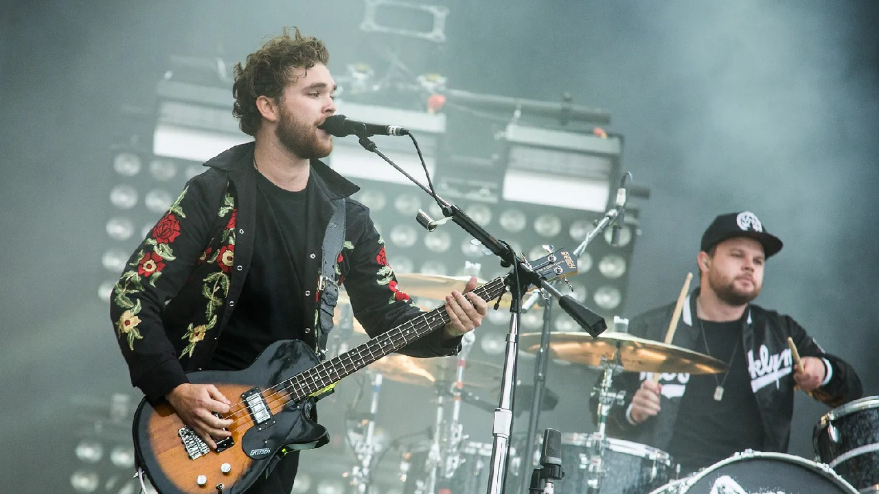Backdrop for Royal Blood Reading Festival 2015
