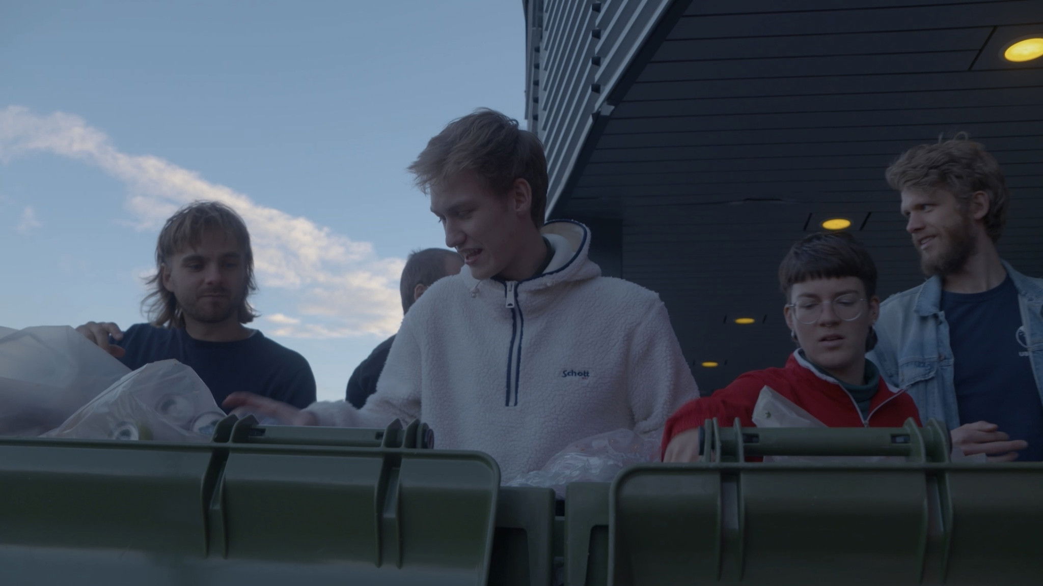 Backdrop for Dumpster Diving