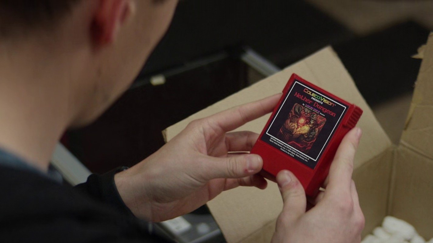 Backdrop for Max Reload and the Nether Blasters