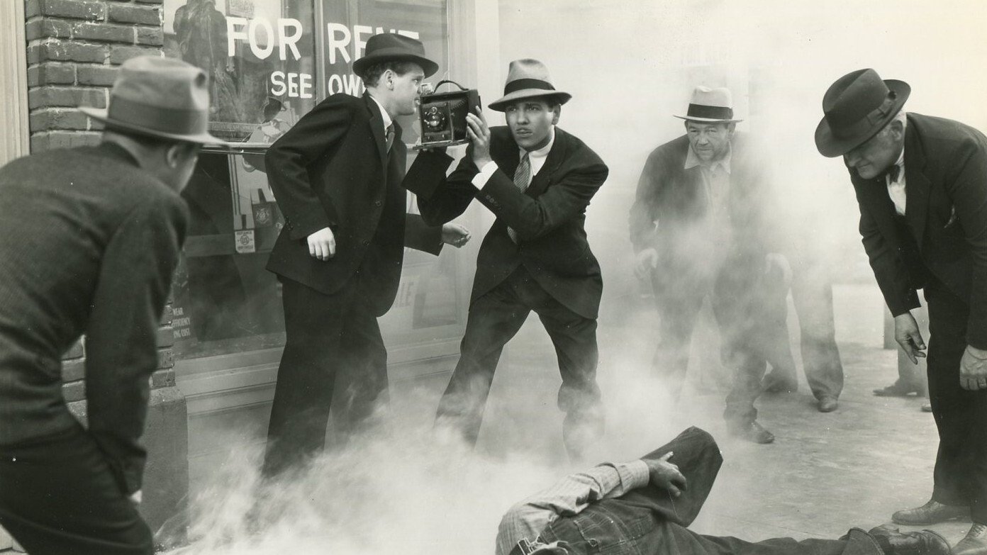 Backdrop for Case of the Missing Man