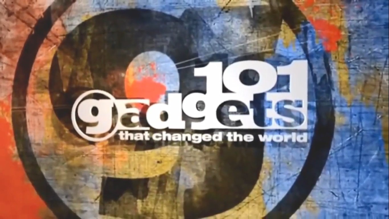 Backdrop for 101 Gadgets That Changed the World