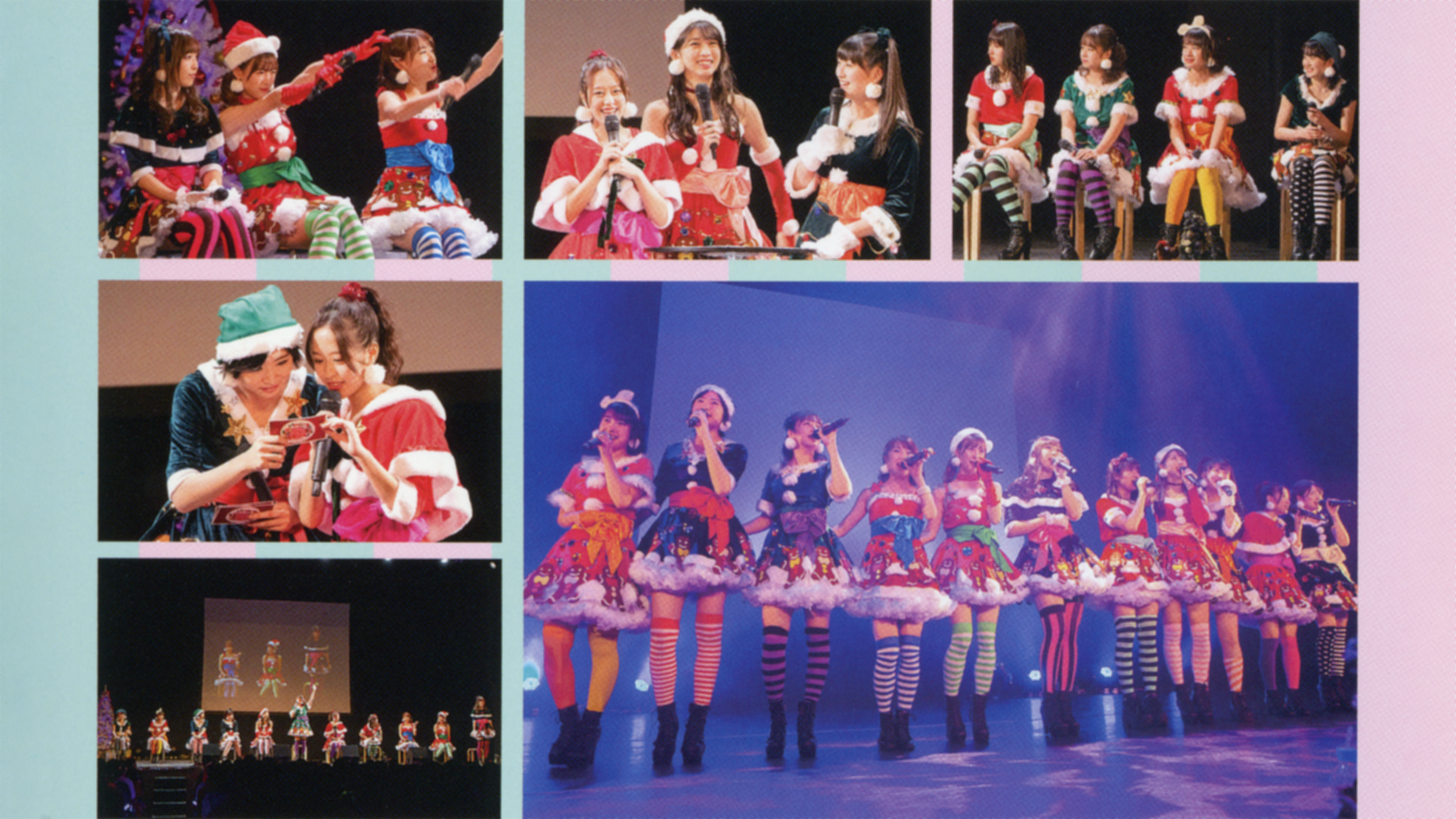 Backdrop for Morning Musume.'18 FC Event ~Play Moni. Christmas Kai~