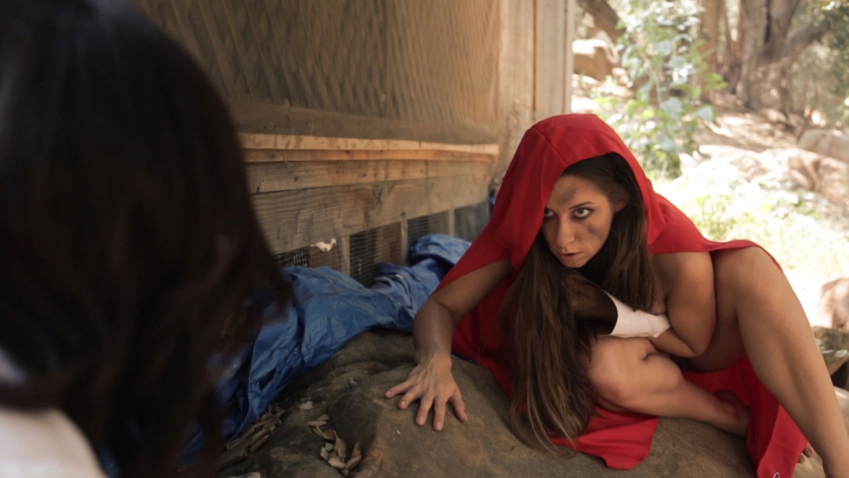 Backdrop for Little Red: A Lesbian Fairy Tale