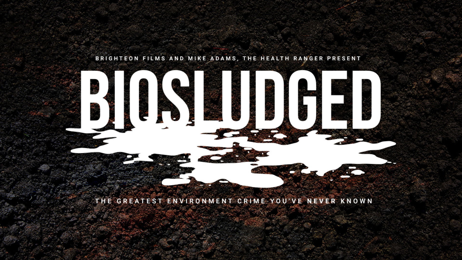 Backdrop for Biosludged