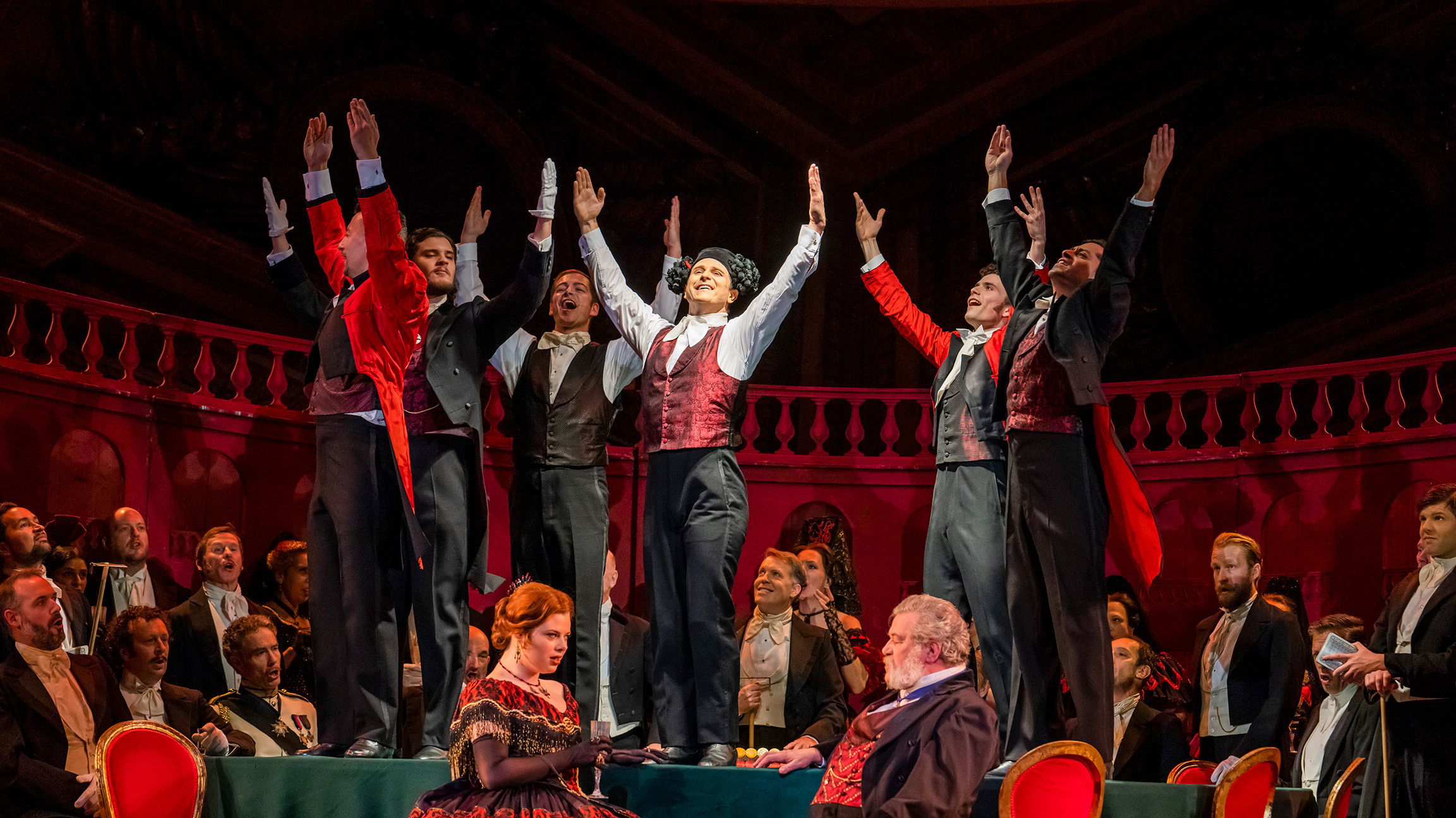 Backdrop for Royal Ballet & Opera 2025/26: La Traviata