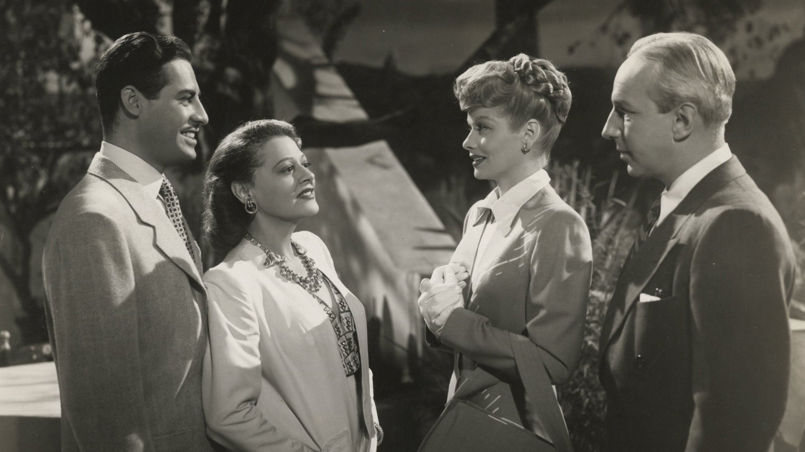 Backdrop for Two Smart People