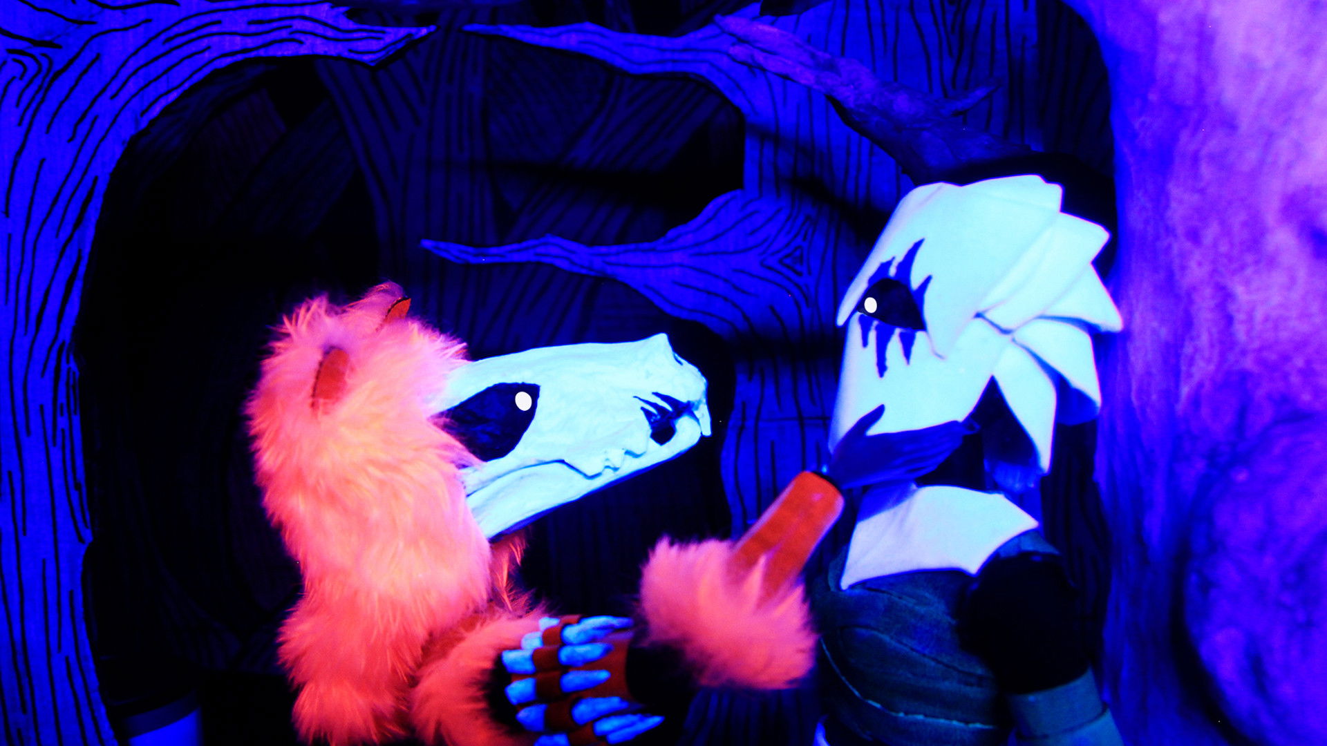 Backdrop for Beware the Jabberwocky