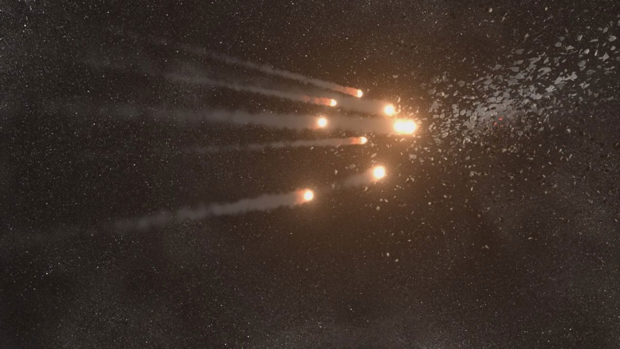 Backdrop for IMAX Space Intelligence 3D - Die Entschlüsselung des Universums - Vol. 2: Unbändige Kräfte