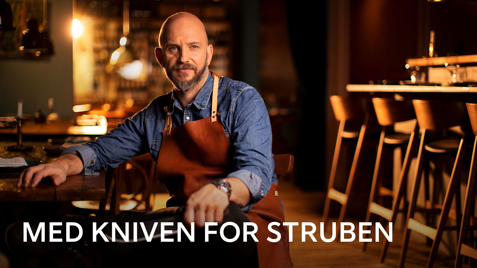 Backdrop for Med kniven for struben