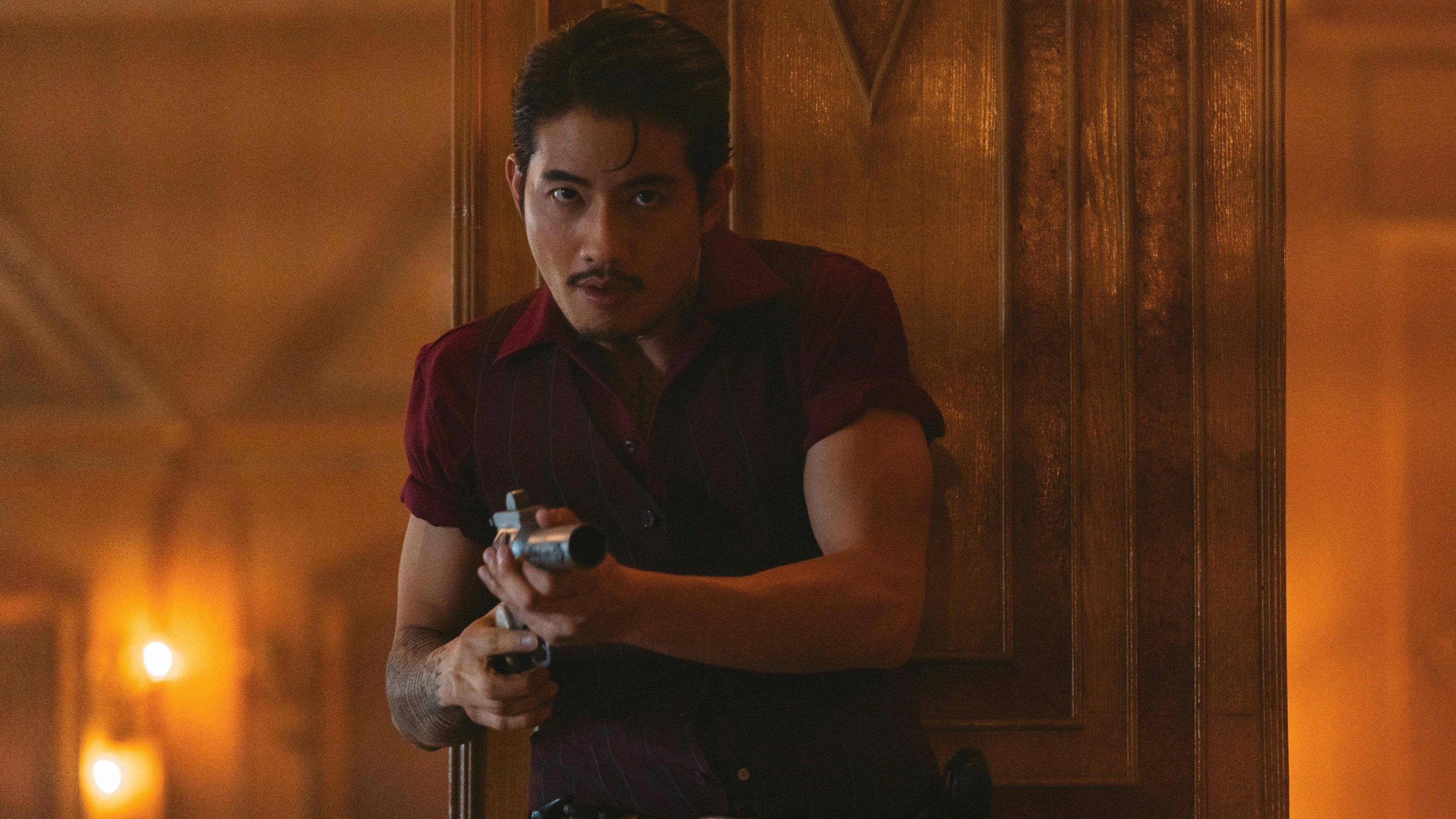 Backdrop for 4 Tigers