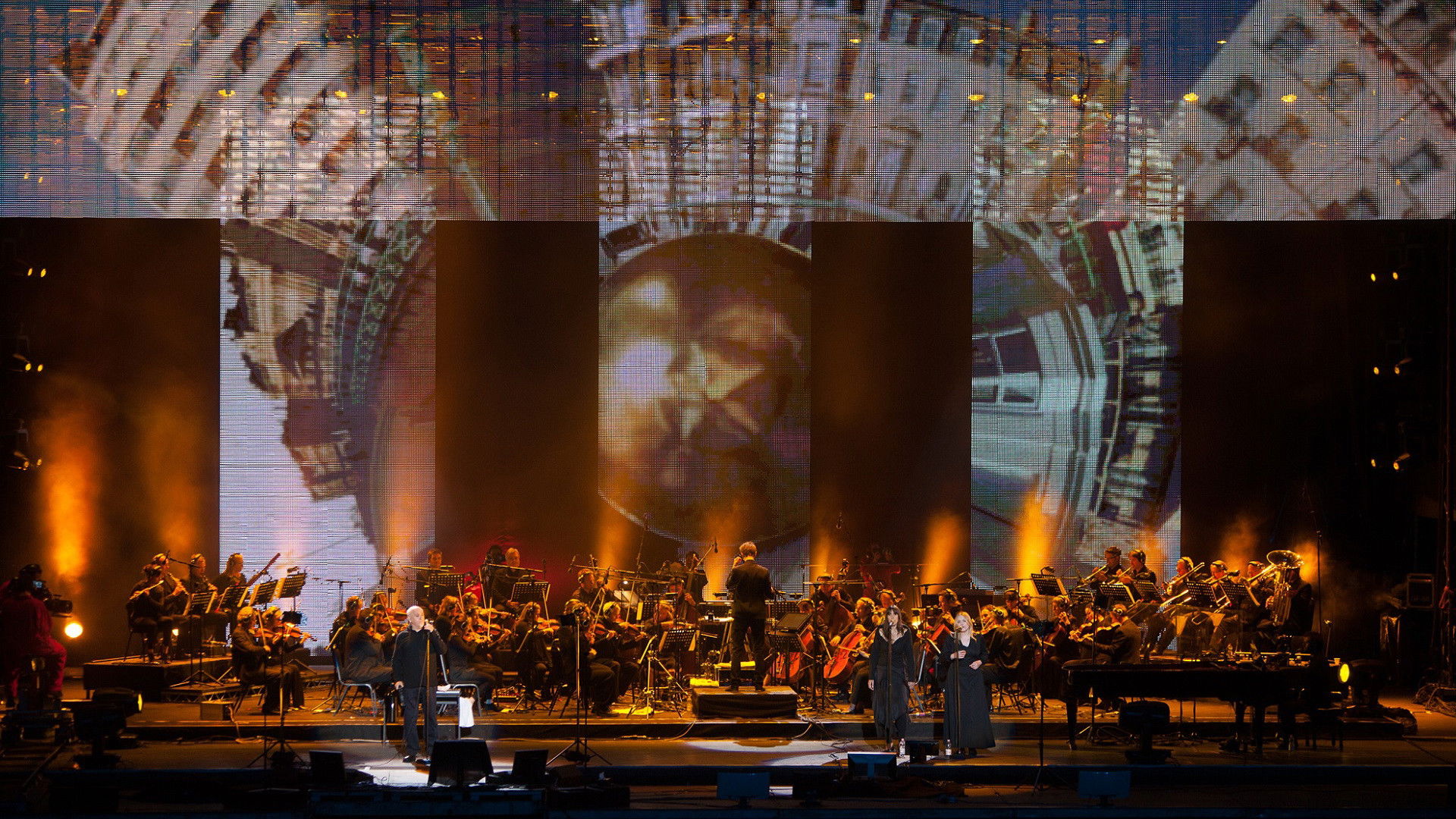 Backdrop for Peter Gabriel - Scratch My Back