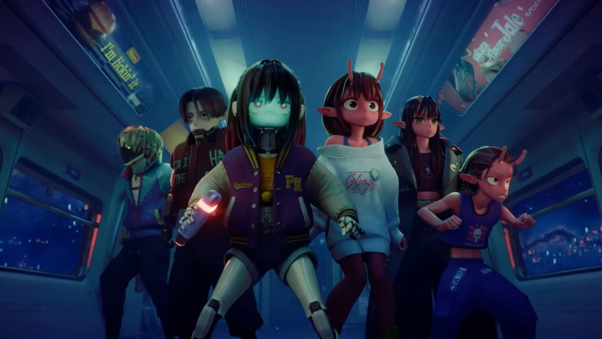 Backdrop for Milky☆Subway: The Galactic Limited Express Movie: Kakueki Teisha Gekijou Iki