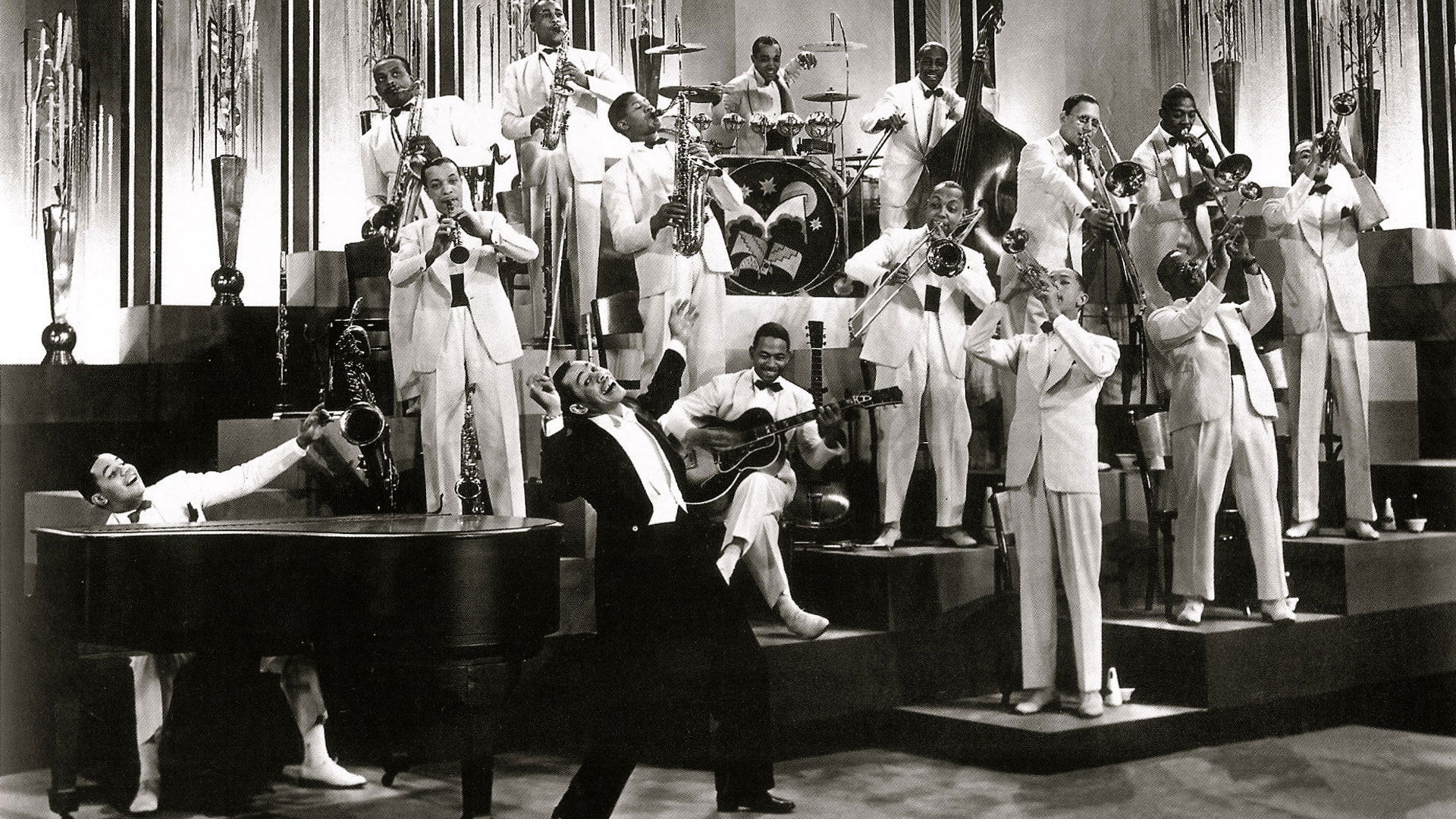 Backdrop for Cab Calloway: Sketches