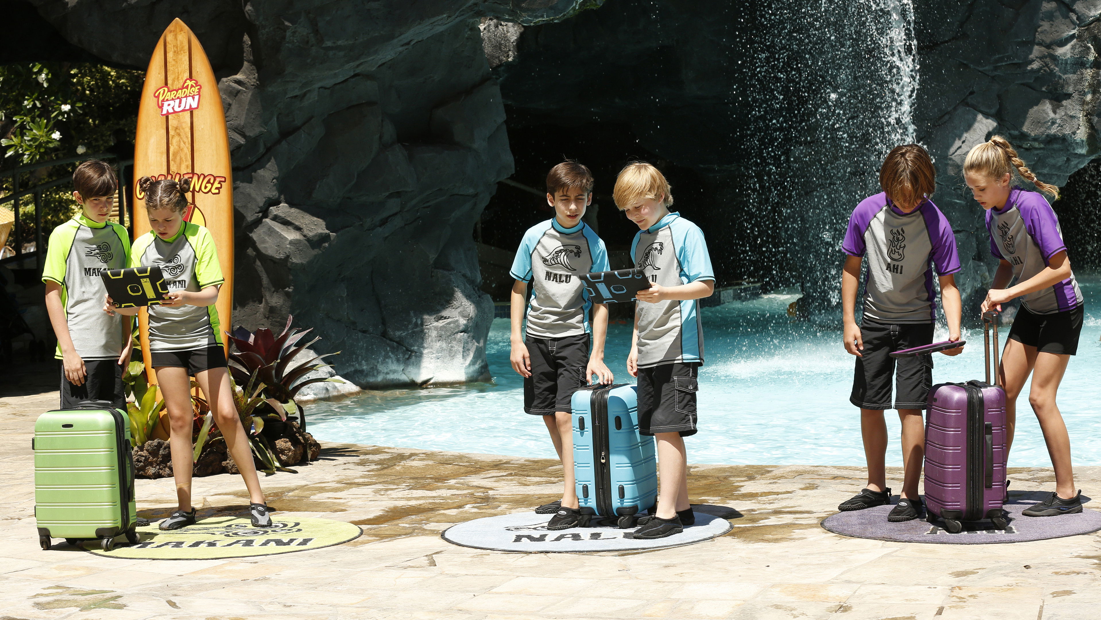 Backdrop for Paradise Run