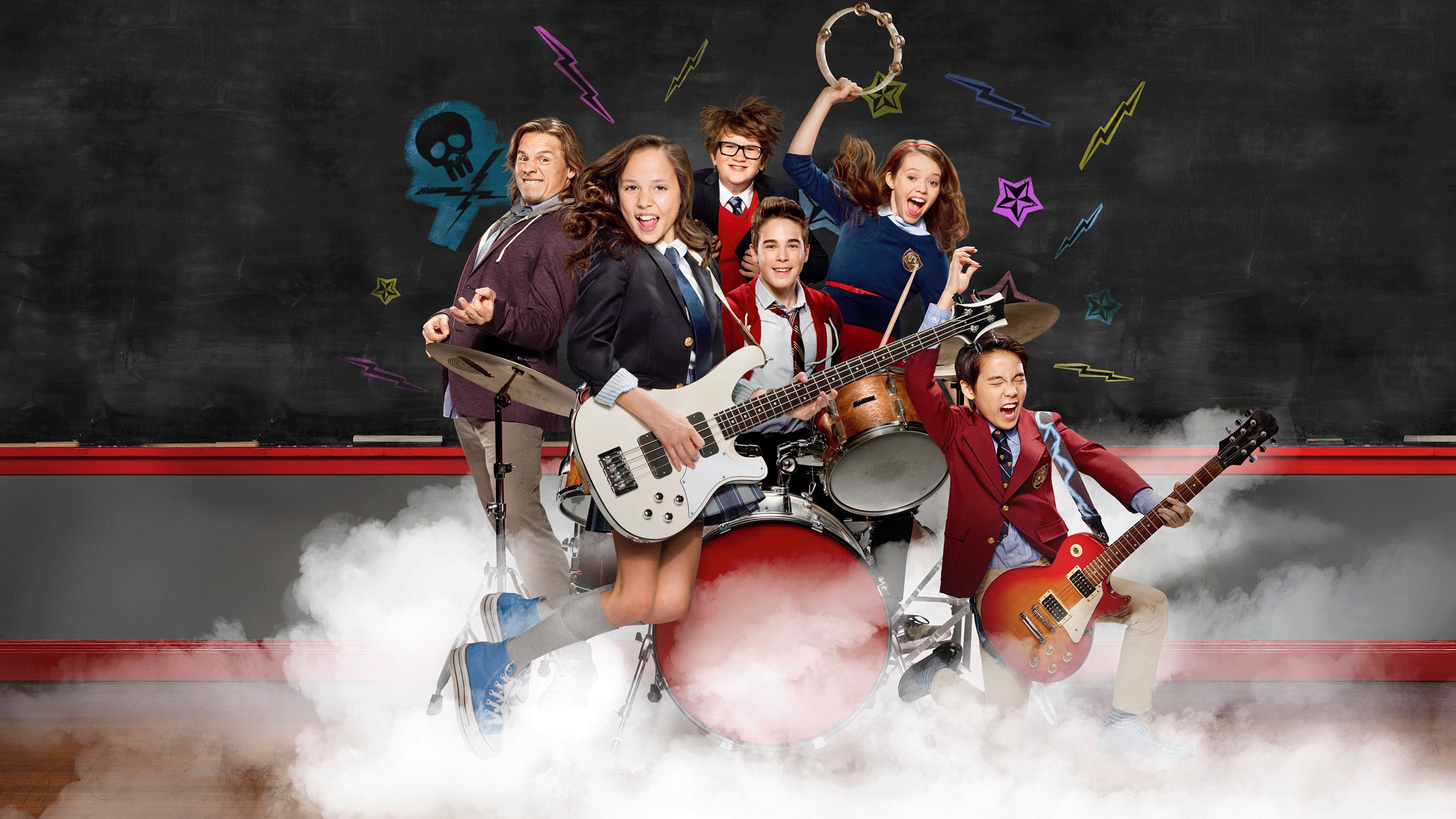 Backdrop for School of Rock