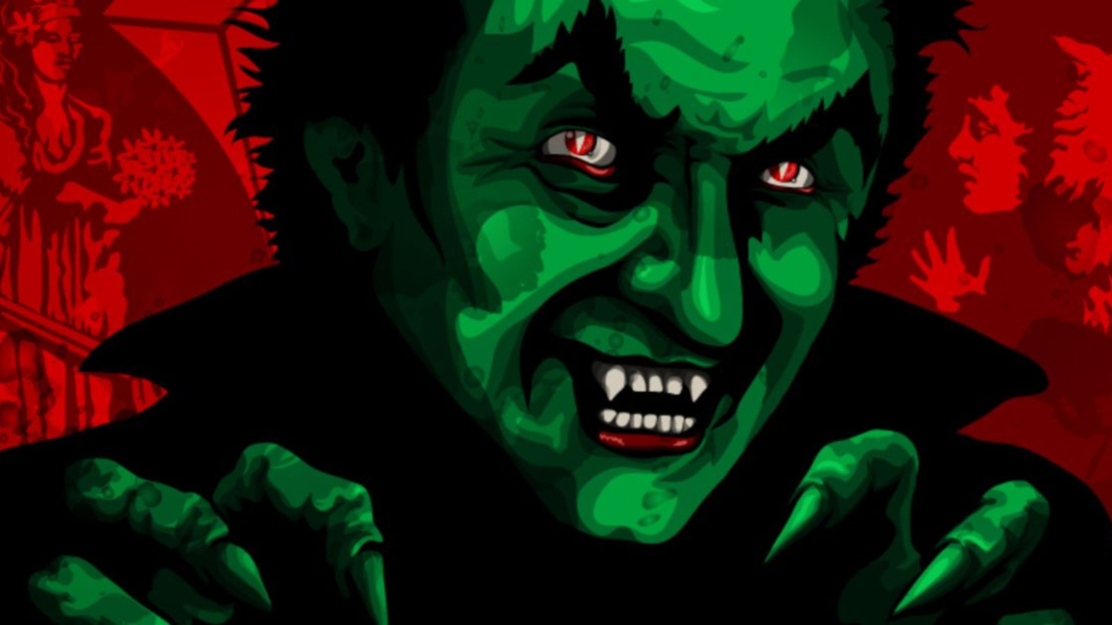 Backdrop for Dracula's Death