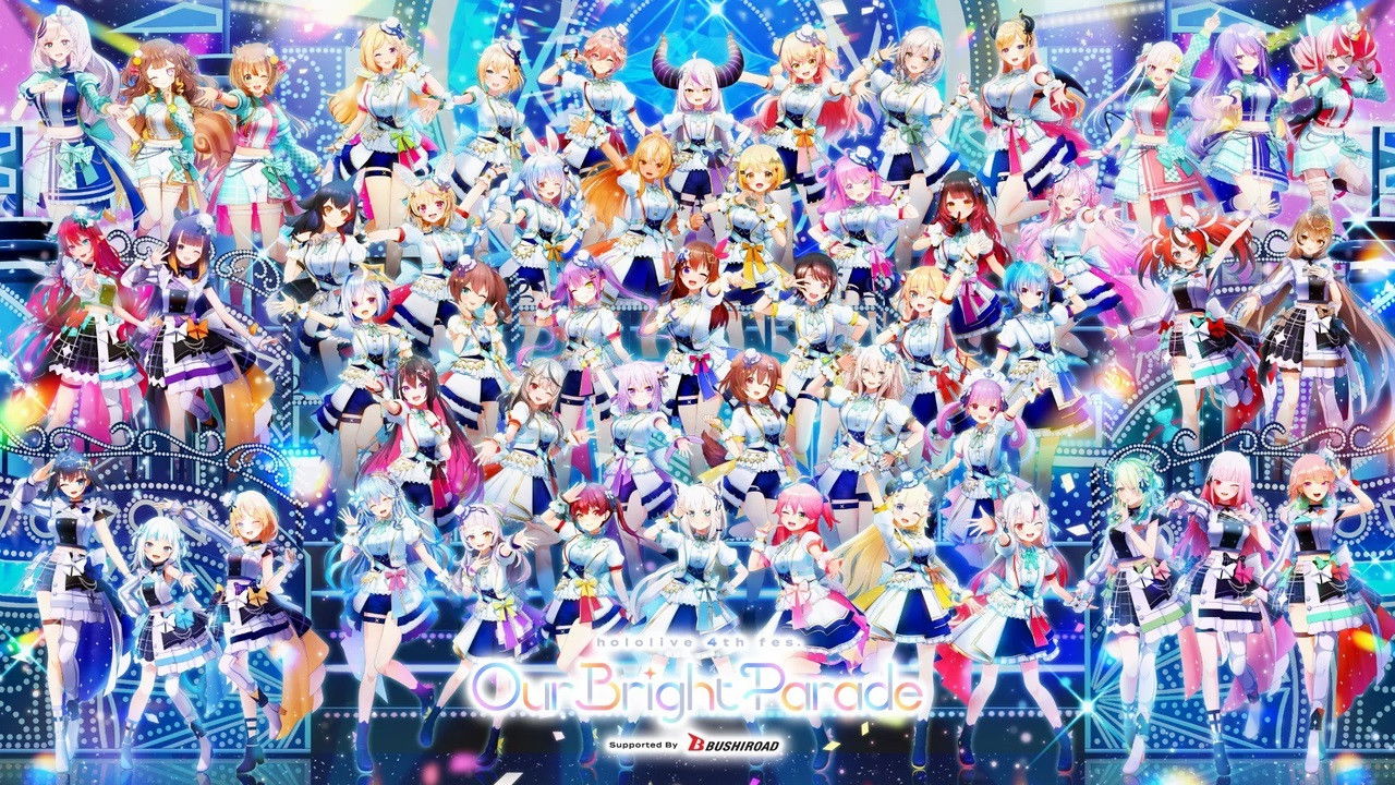 Backdrop for Our Bright Parade holo*27 stage