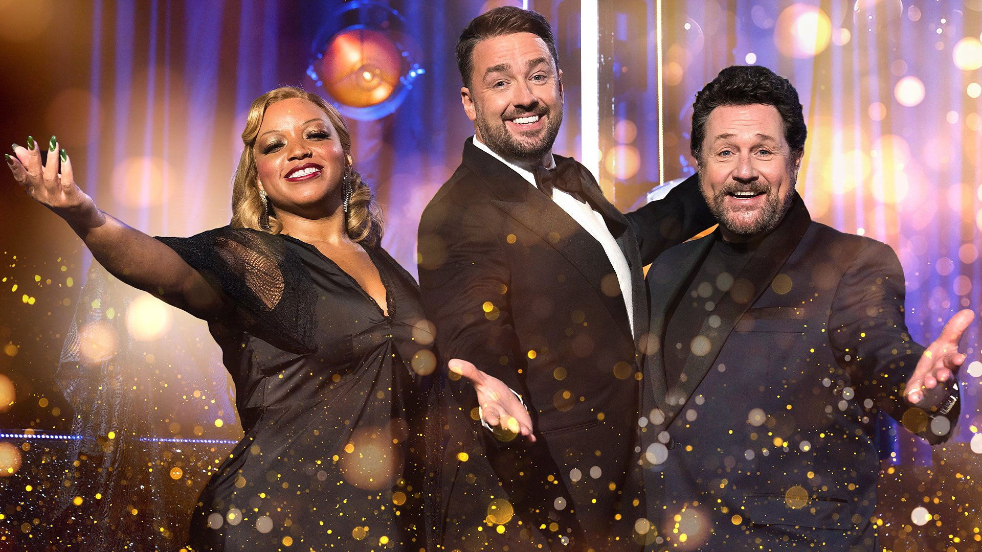 Backdrop for Big Night of Musicals 2025 by the National Lottery