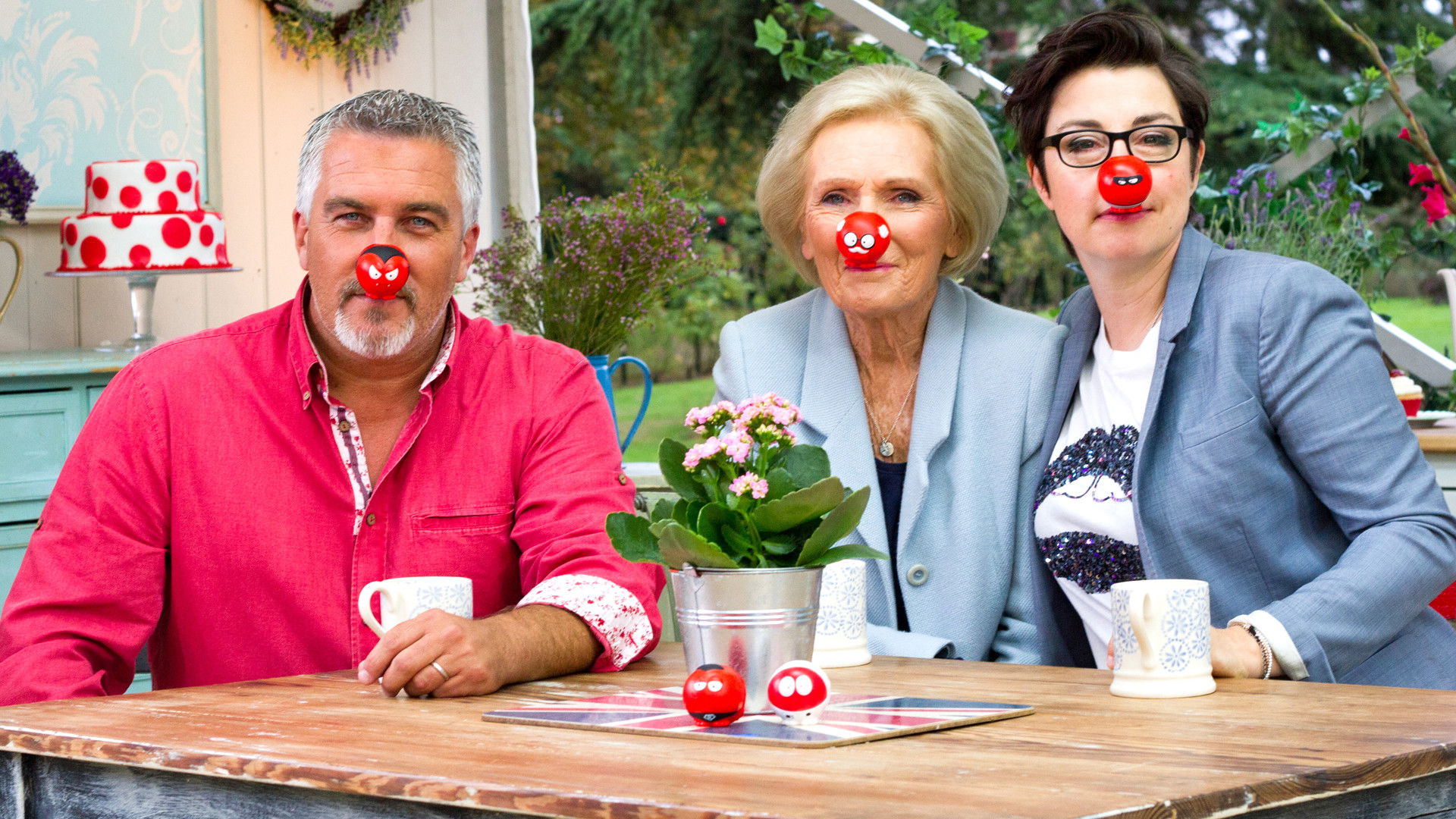 Backdrop for The Great Comic Relief Bake Off