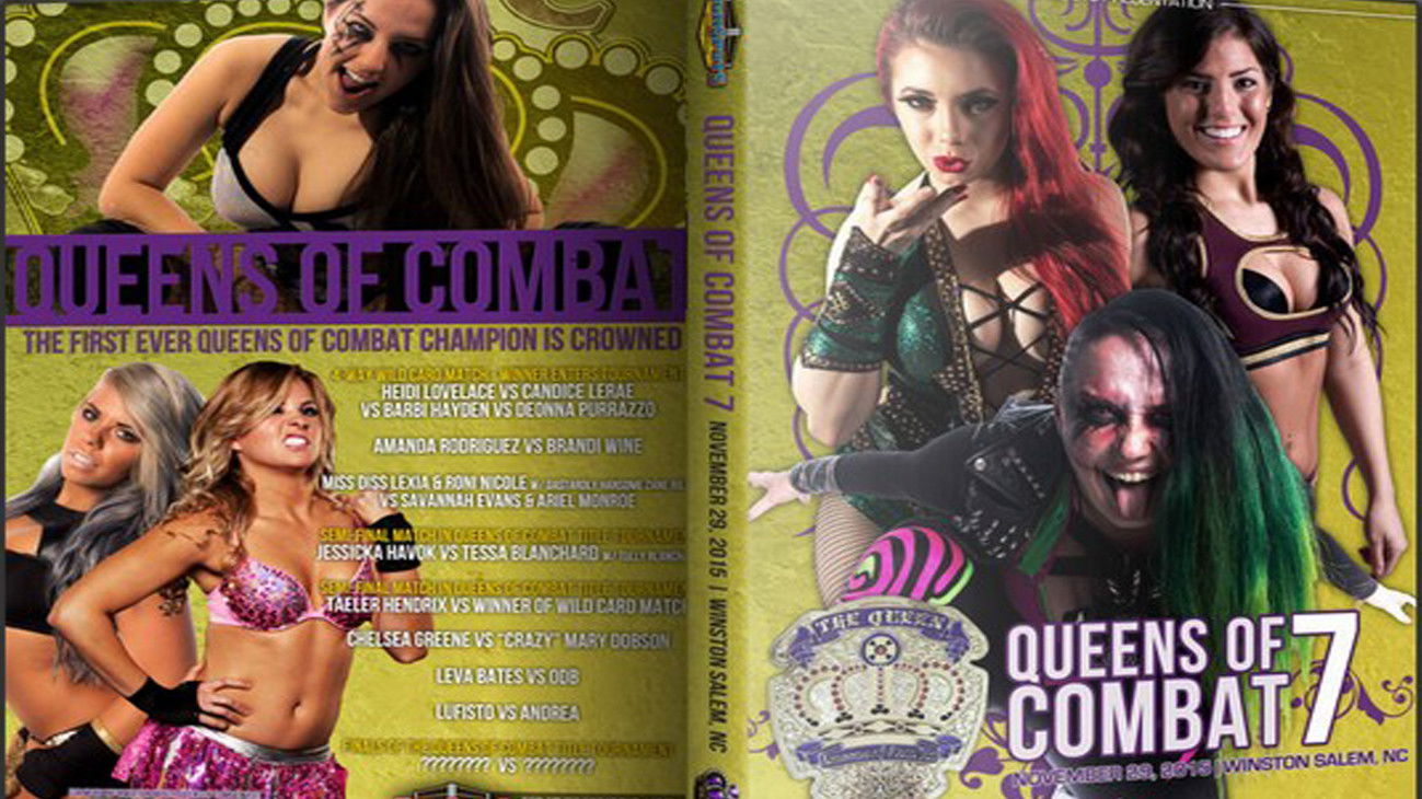Backdrop for Queens Of Combat QOC 7