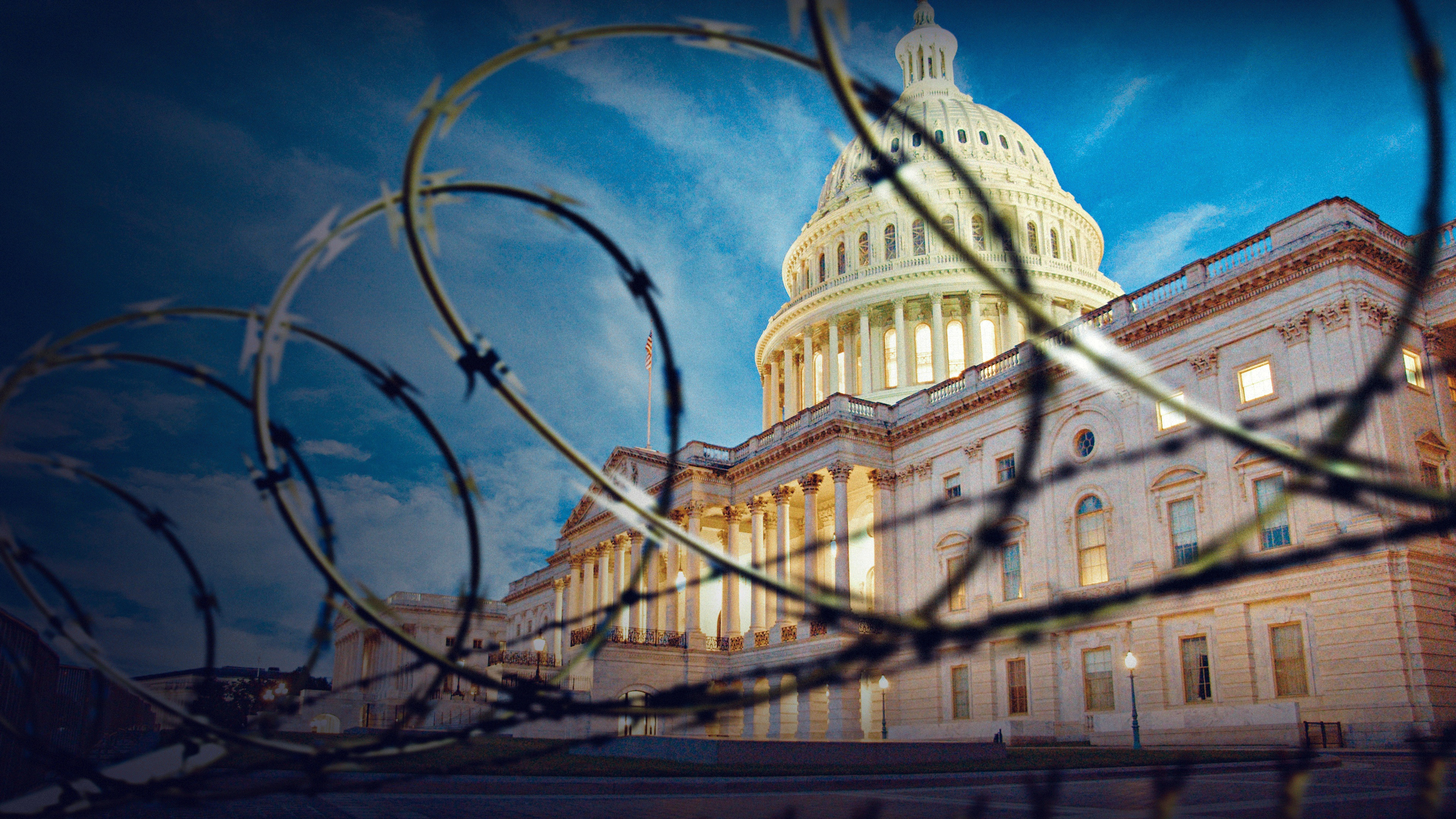 Backdrop for The Cult of Conspiracy: QAnon