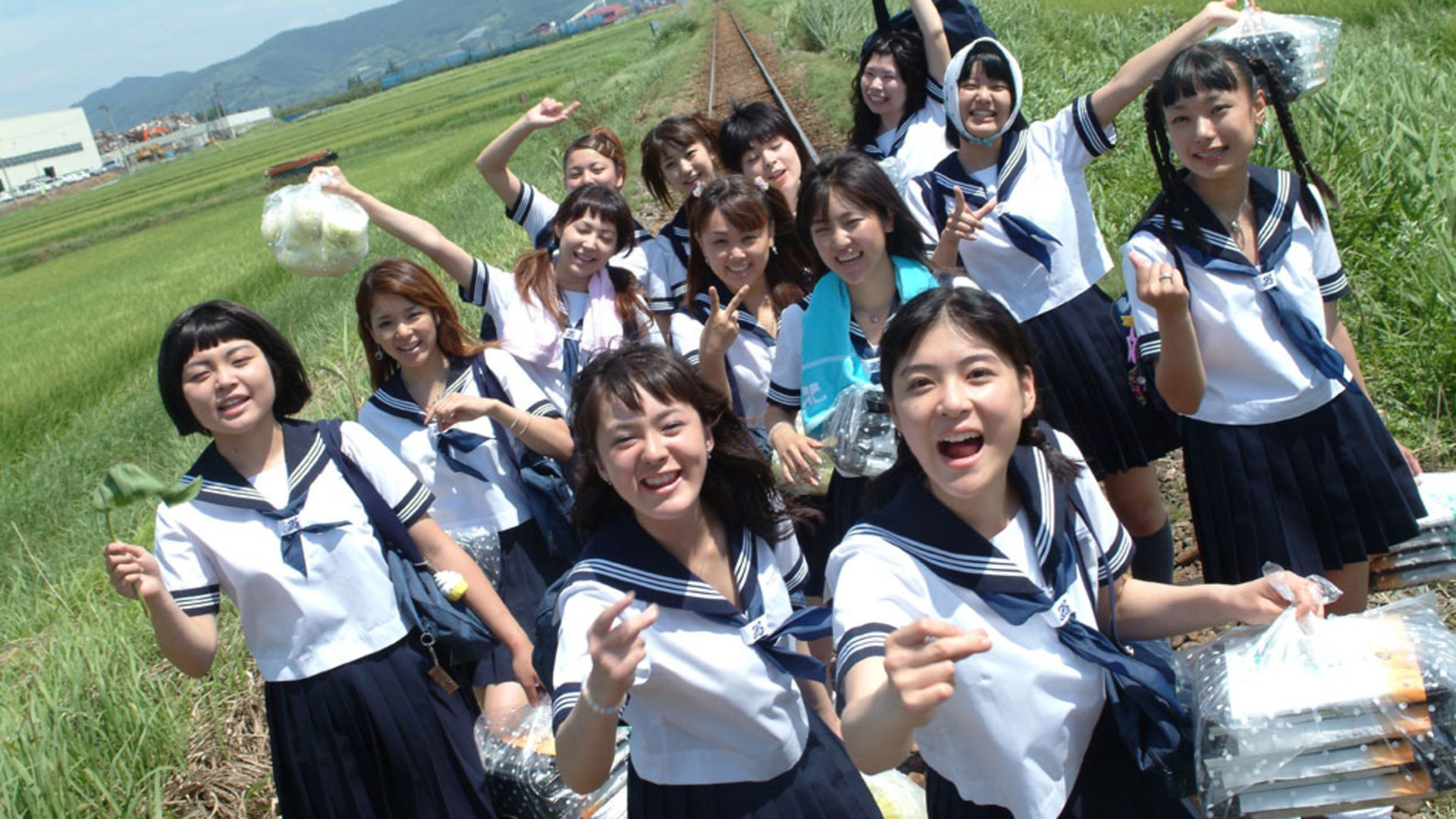 Backdrop for Swing Girls