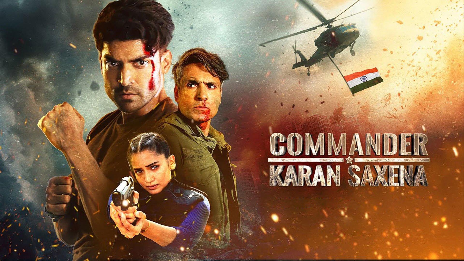 Backdrop for Commander Karan Saxena