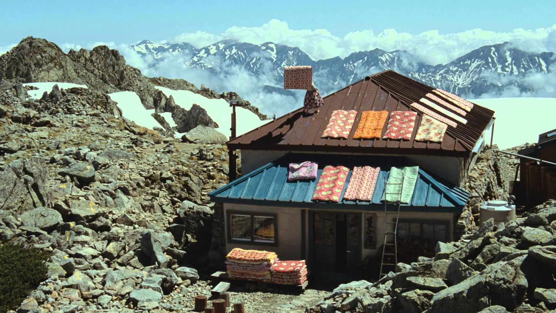 Backdrop for Climbing to Spring