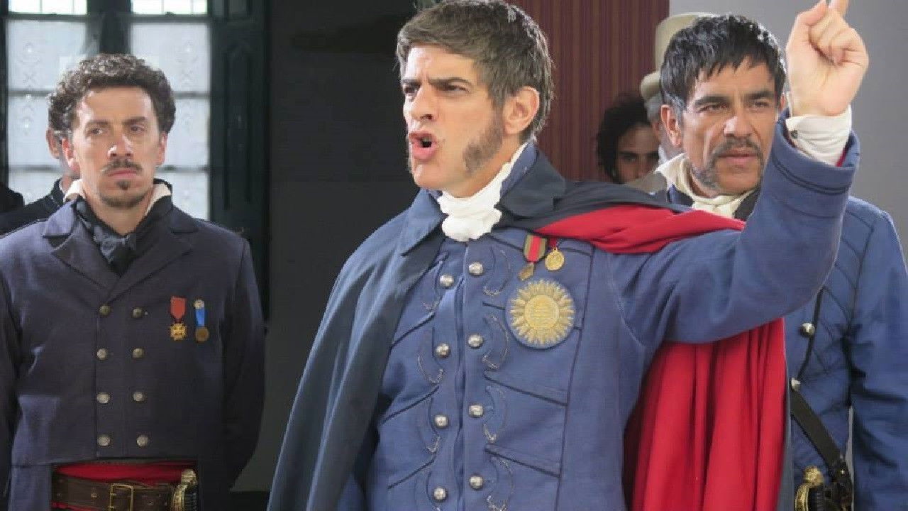 Backdrop for America's Affaire