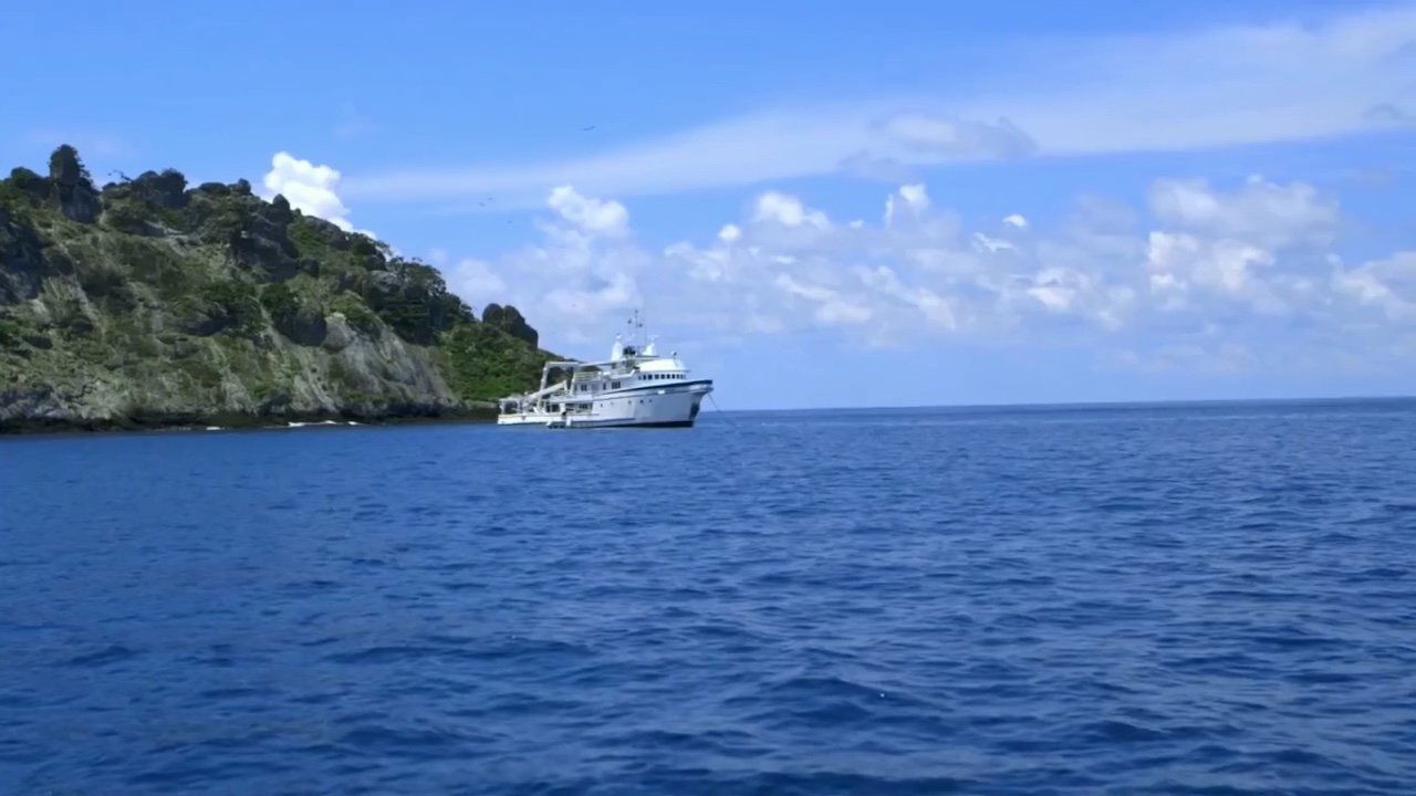 Backdrop for Shark Land: Welcome to Cocos Island