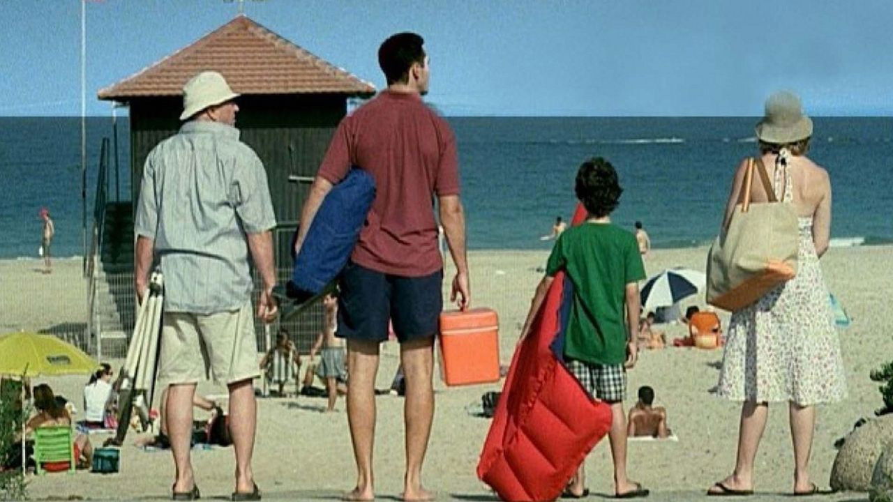 Backdrop for It All Begins at Sea