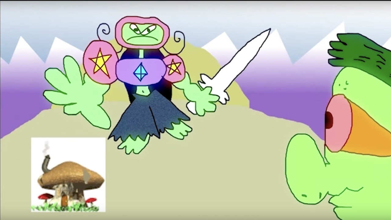 Backdrop for Ye Olden Tales