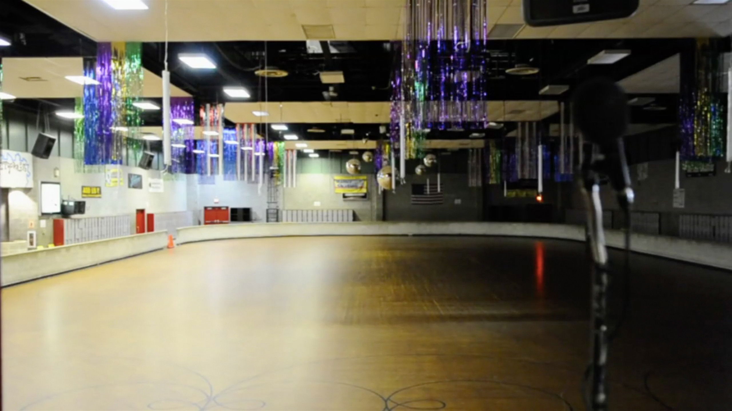 Backdrop for The Rink